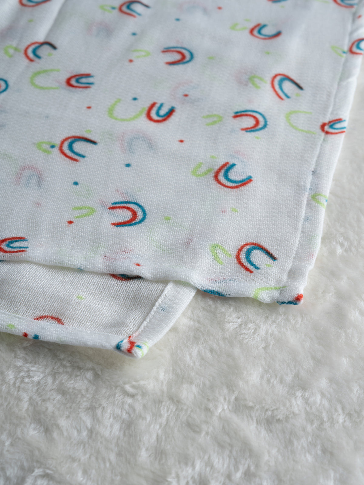COTTON MUSLIN SWADLE WRAP 2PCS