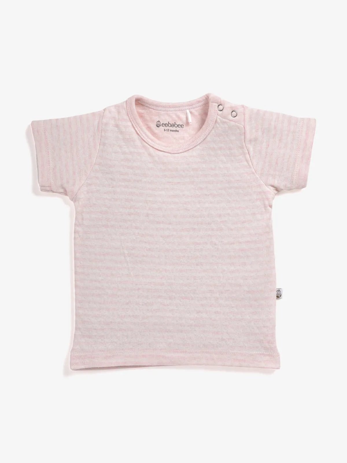 BABY BOYS STRIPED TEE & DENIM SHORTS SET