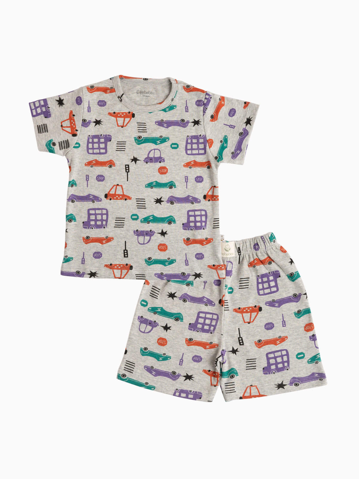 BOYS SHORT SLEEVE TEE & SHORTS SET 2 PCS