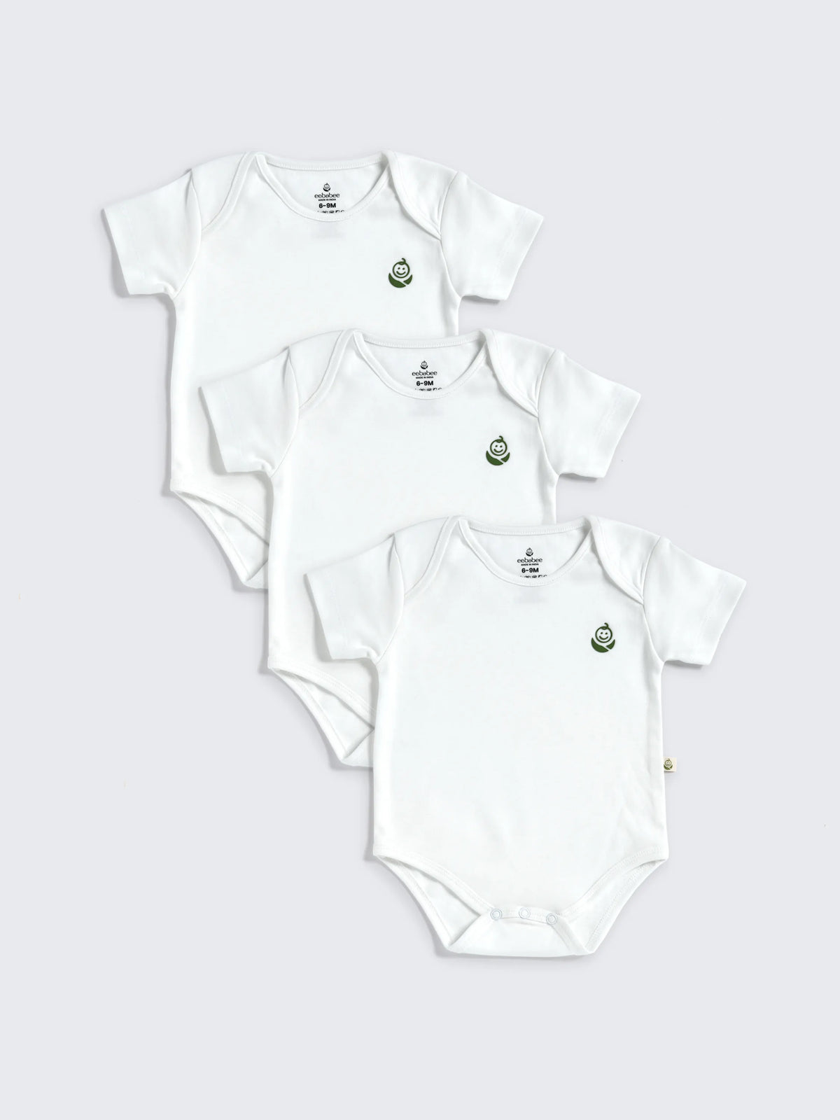 Essential Whitewear Combo – 6-Piece Baby Girl Camisole & Bodysuit Set