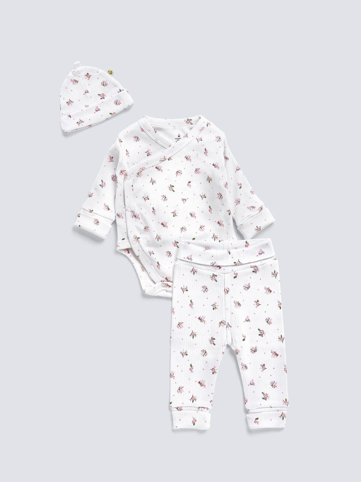 Newborn Baby Girl Essential Premium Gift Set 3pc