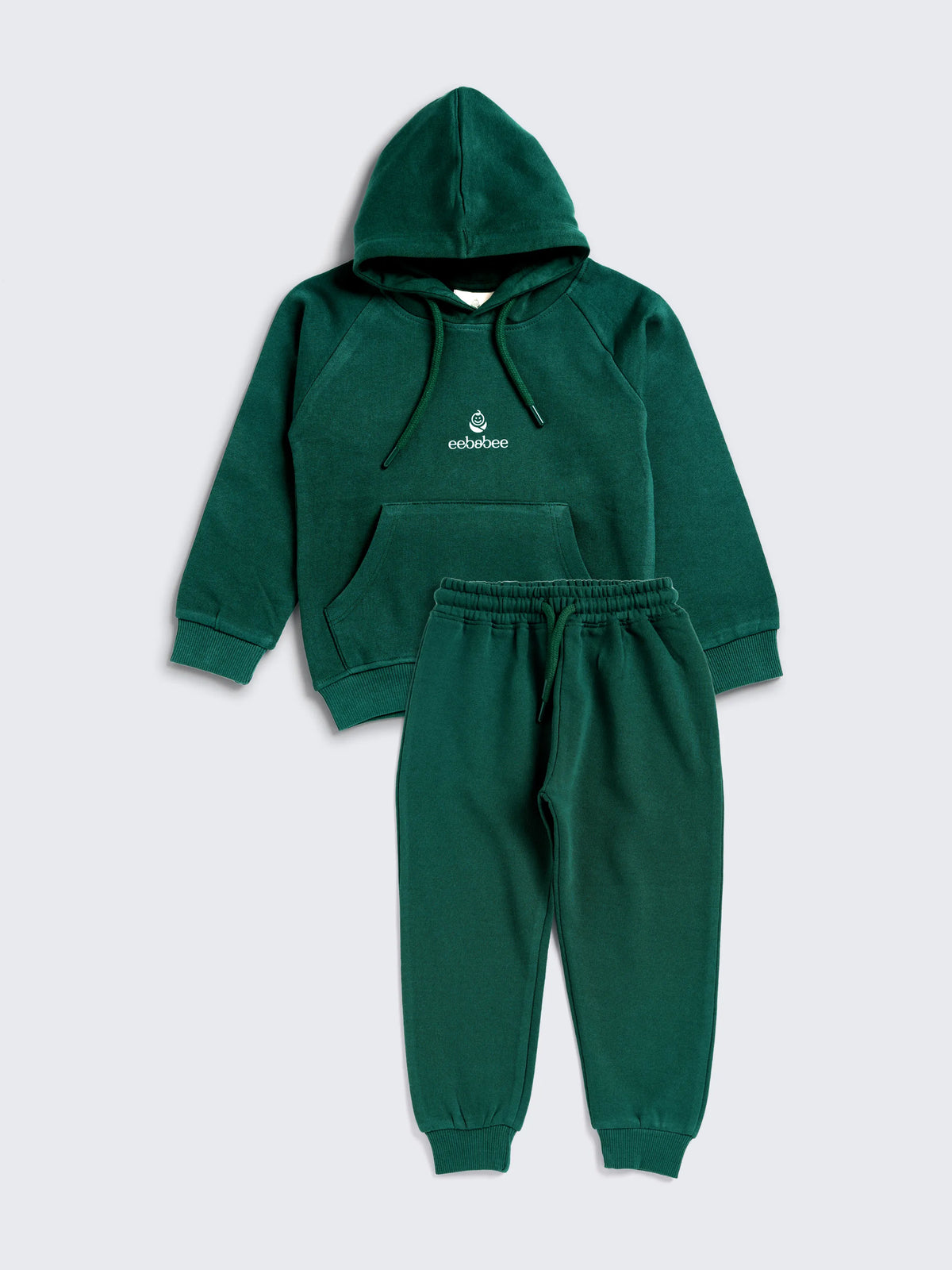 Solid Comfort Hooded Tracksuit - Forest Edition