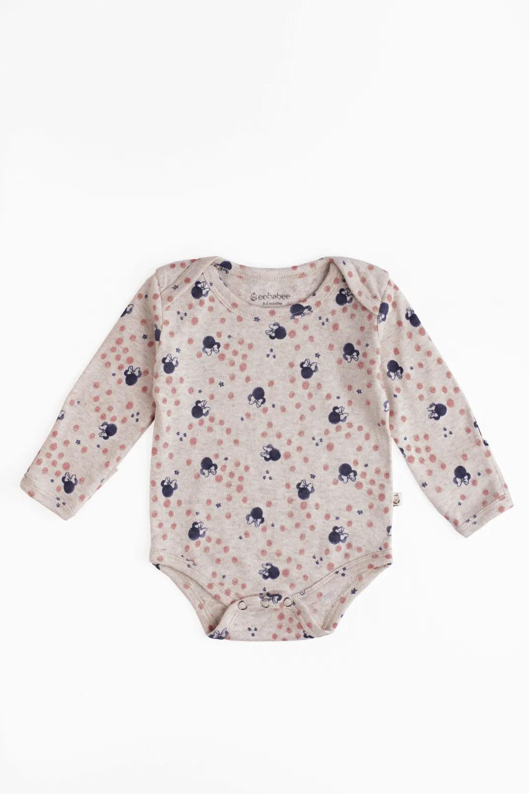 4-Piece Baby Girl Bodysuit & Pant Combo Set