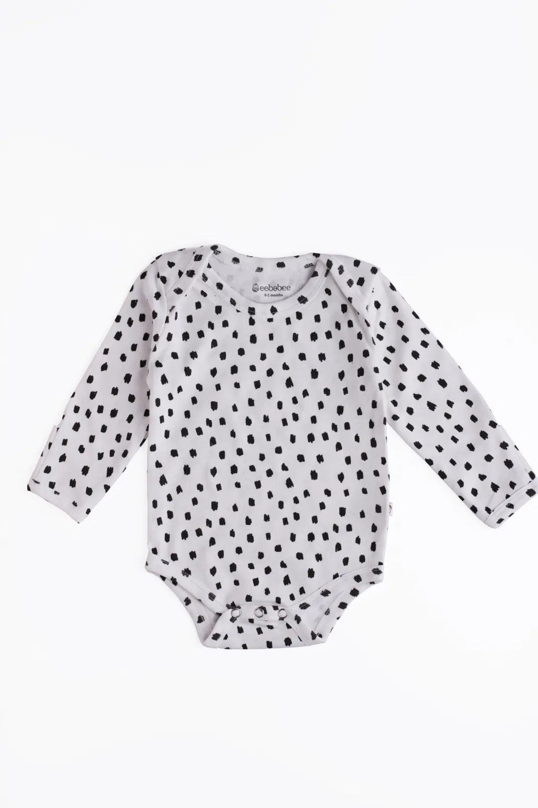 4-Pack Baby bodysuits – Full Sleeve Essentials Set