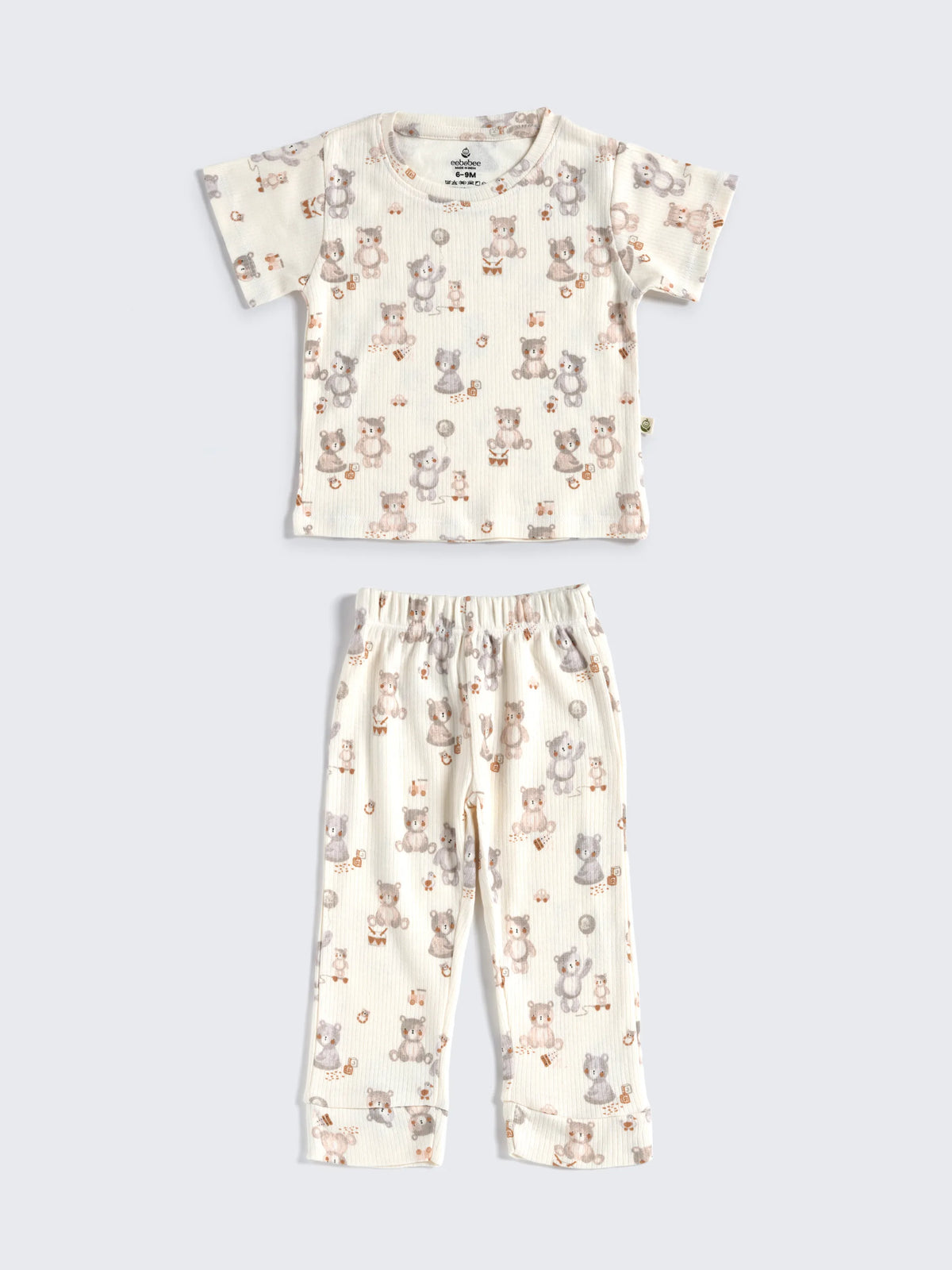 Cuddle Time Bear Pajama Set