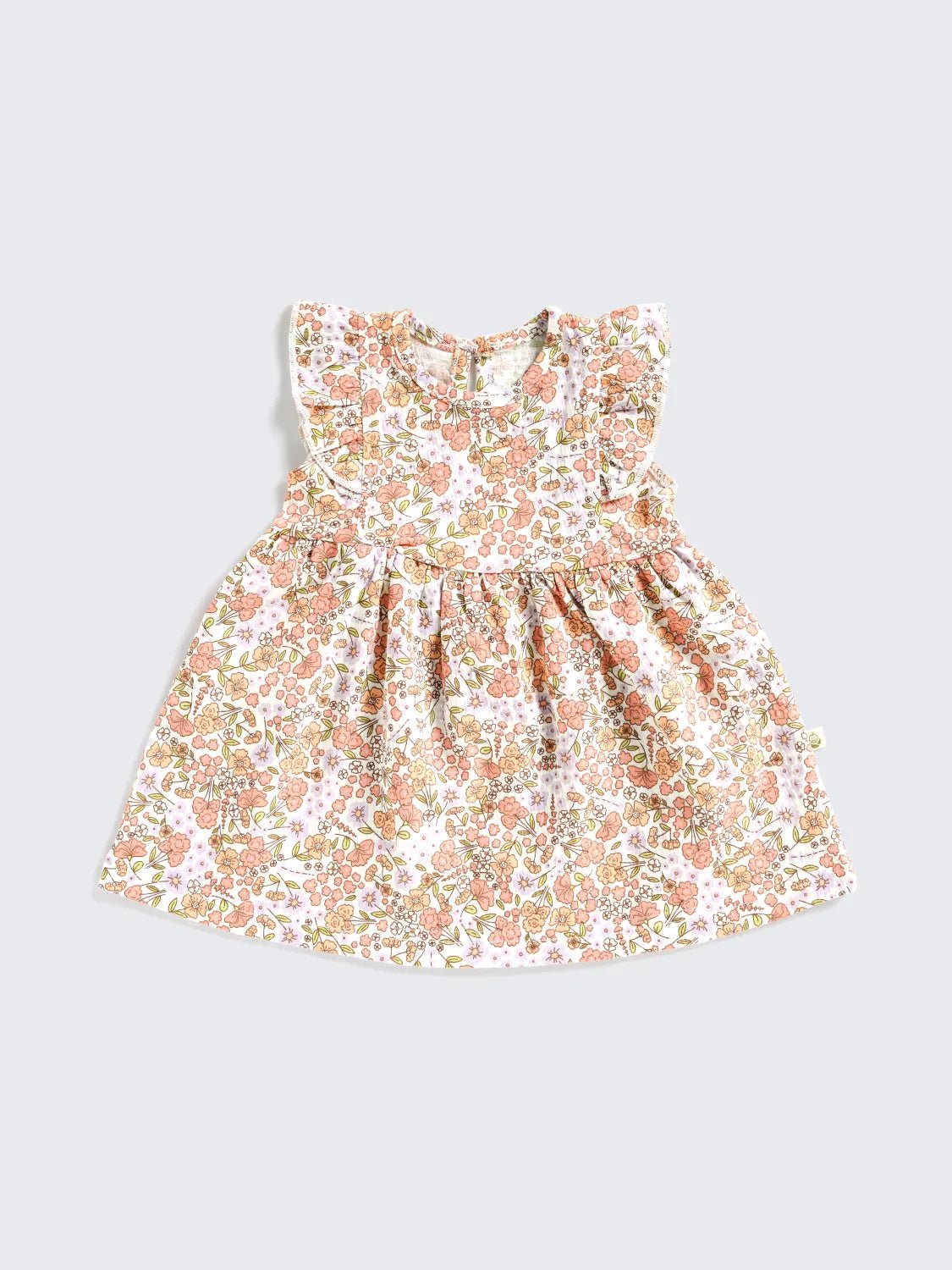 Blush Garden Flutter Frock For Baby Girl