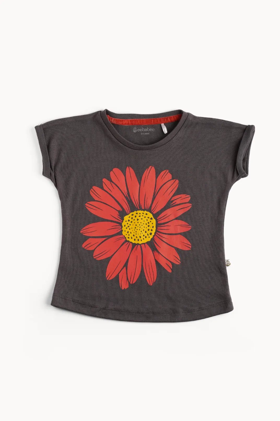 Half sleeve black, blue & pink graphic t-shirt combo for baby