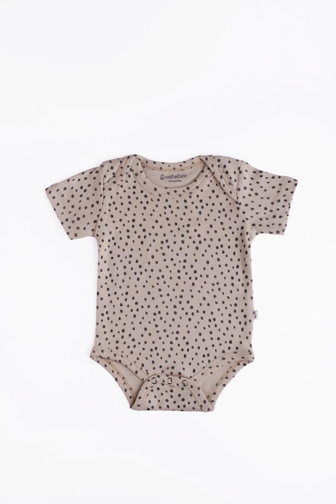 4 Pc Baby Short Sleeve Bodysuits – Everyday Comfort