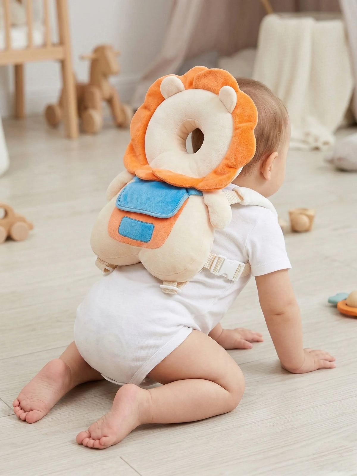 Baby Head Protector Cushion with Squeaker