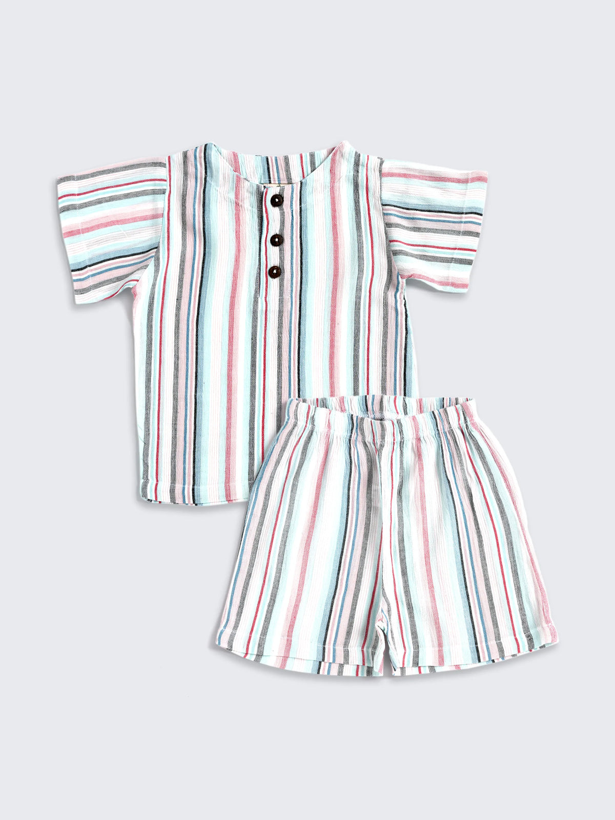Eebabee Unisex Breezy Striped Co-ord Set
