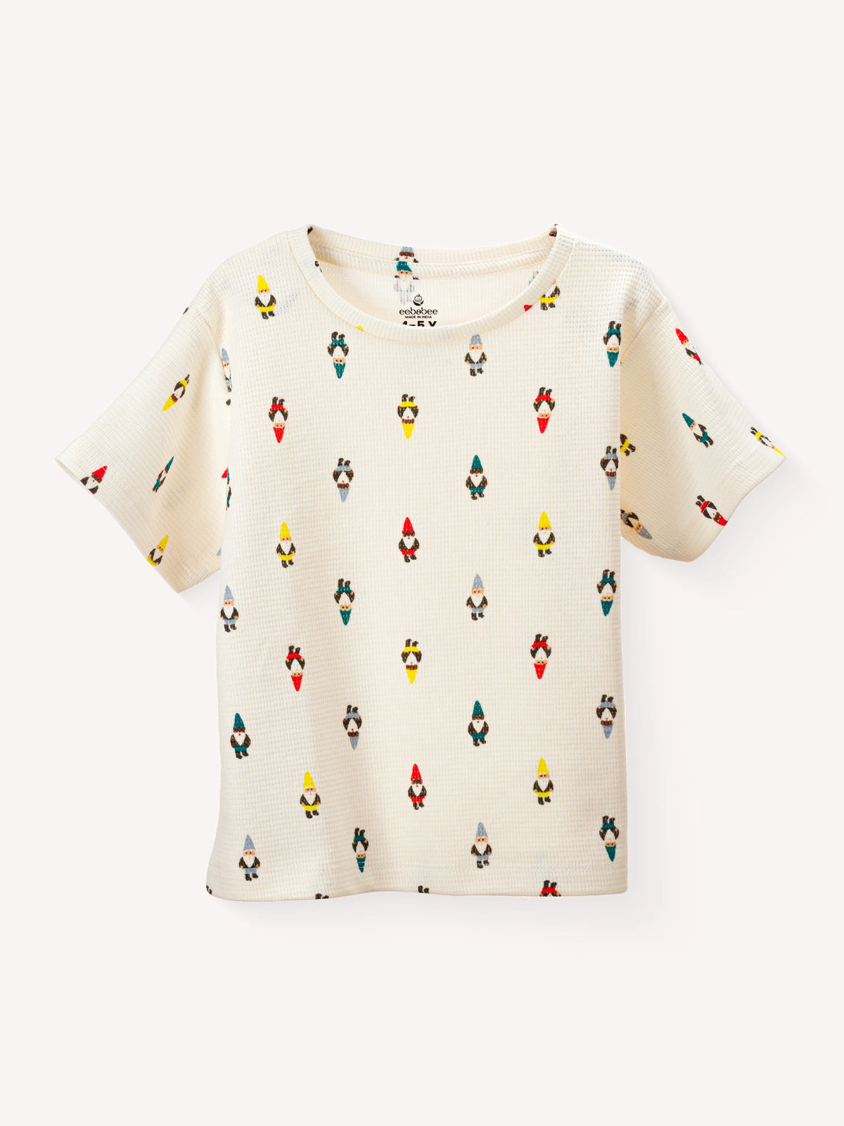 Boys' Picnic Combo – Printed Relaxed Tee & Cargo Shorts Set