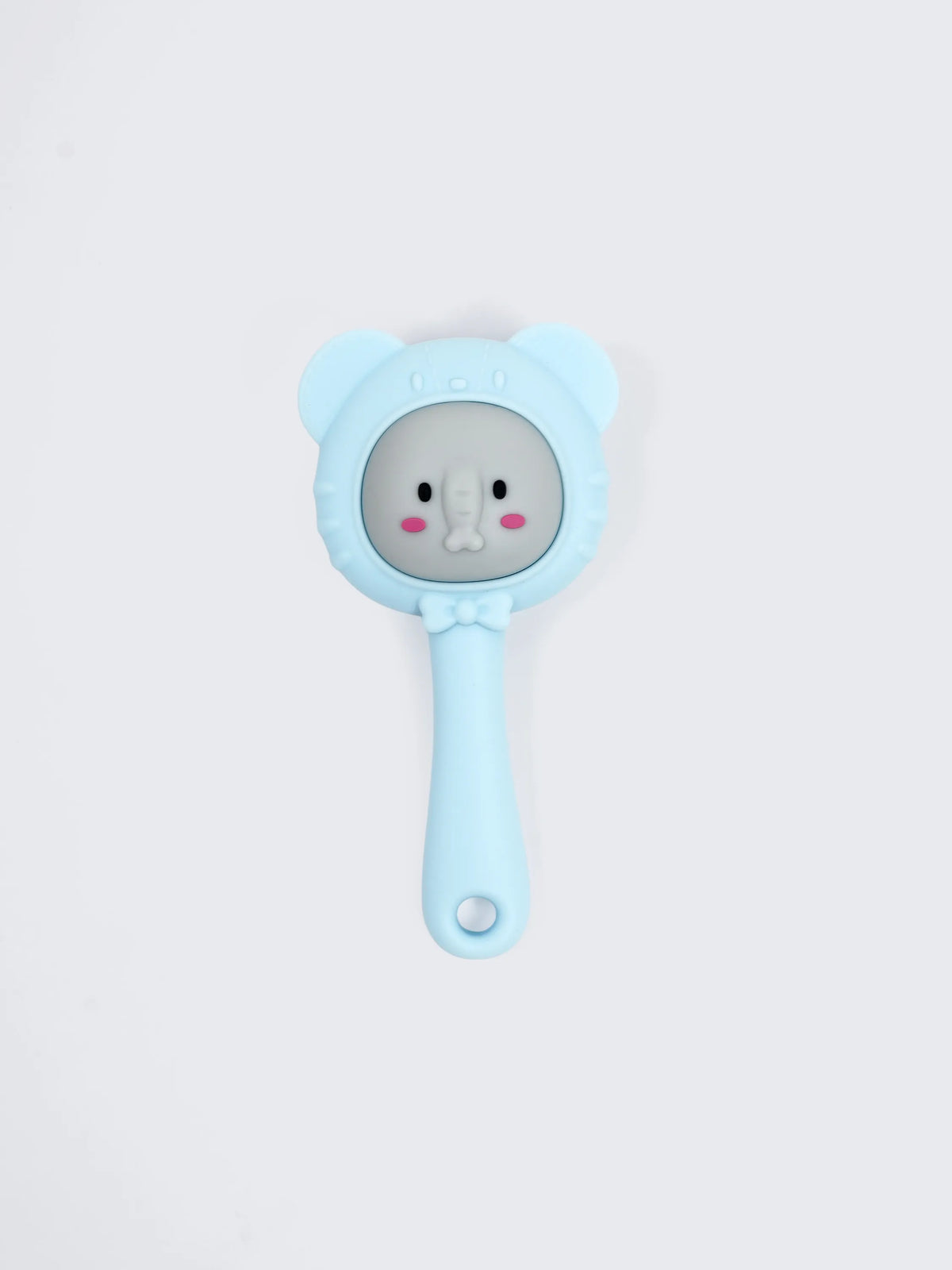 Easy Grip Silicone Baby Rattle Teether – BPA Free Baby Teething Toy