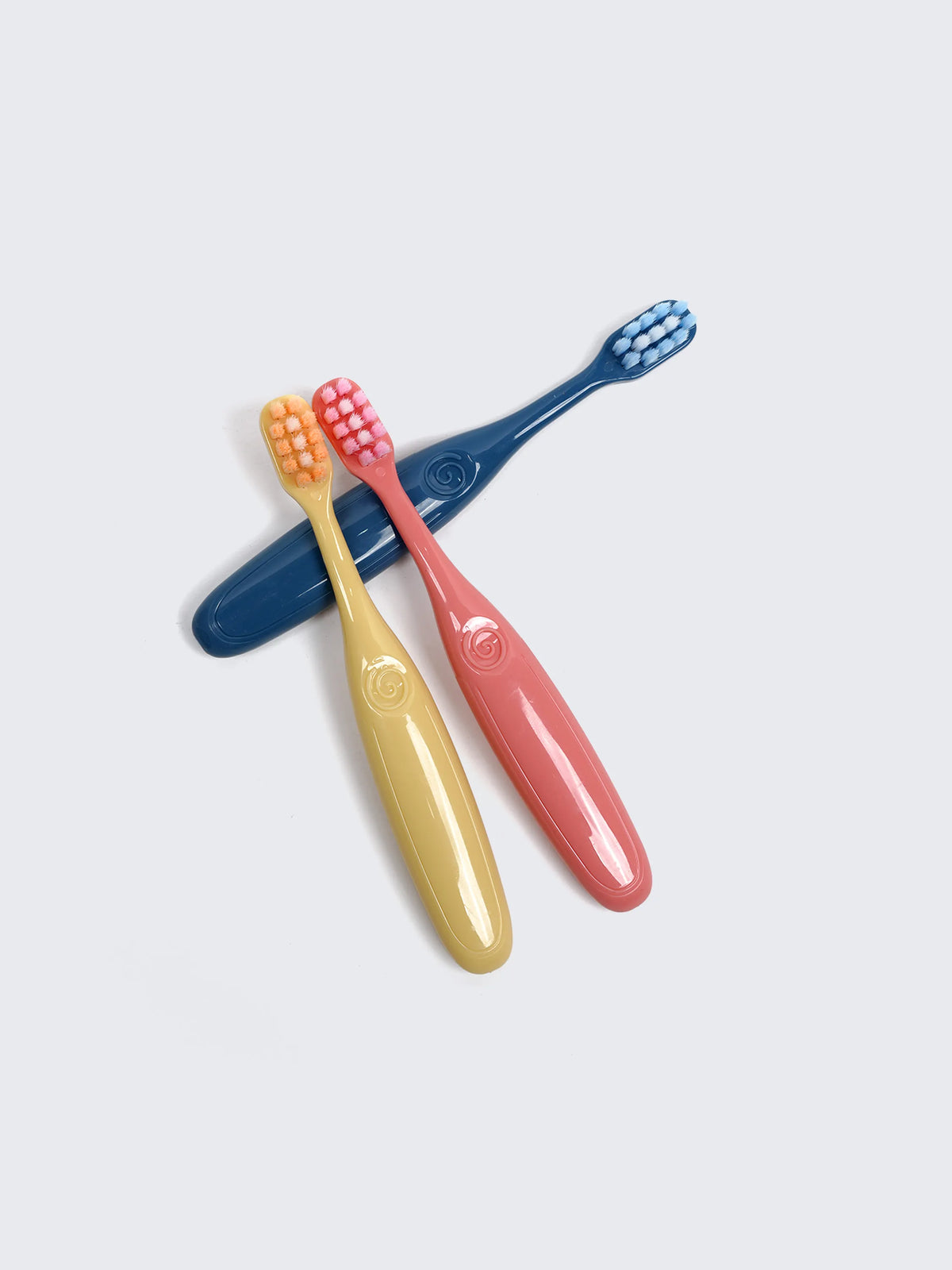 Soft Bristle Kids Toothbrush Set – Gentle Baby & Toddler Toothbrush Pack (3 Pieces)