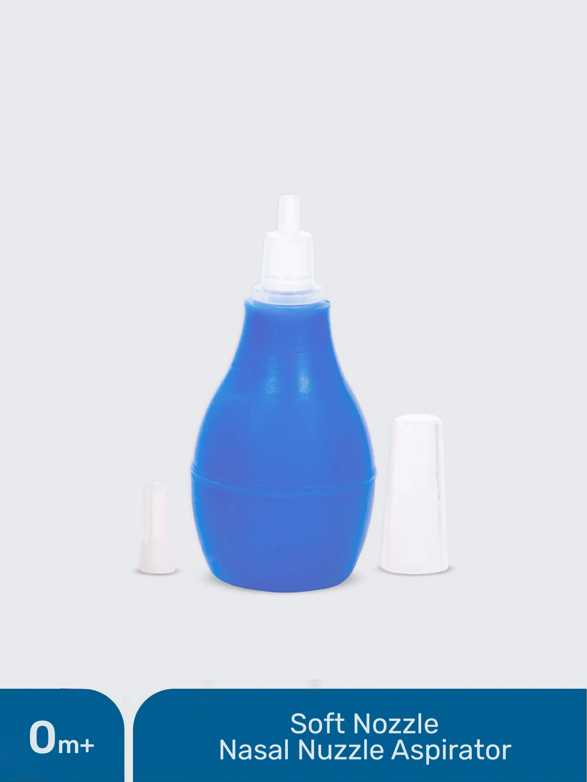 Soft Silicone Baby Nasal Aspirator (0m+) – Gentle Nose Cleaner for Newborns