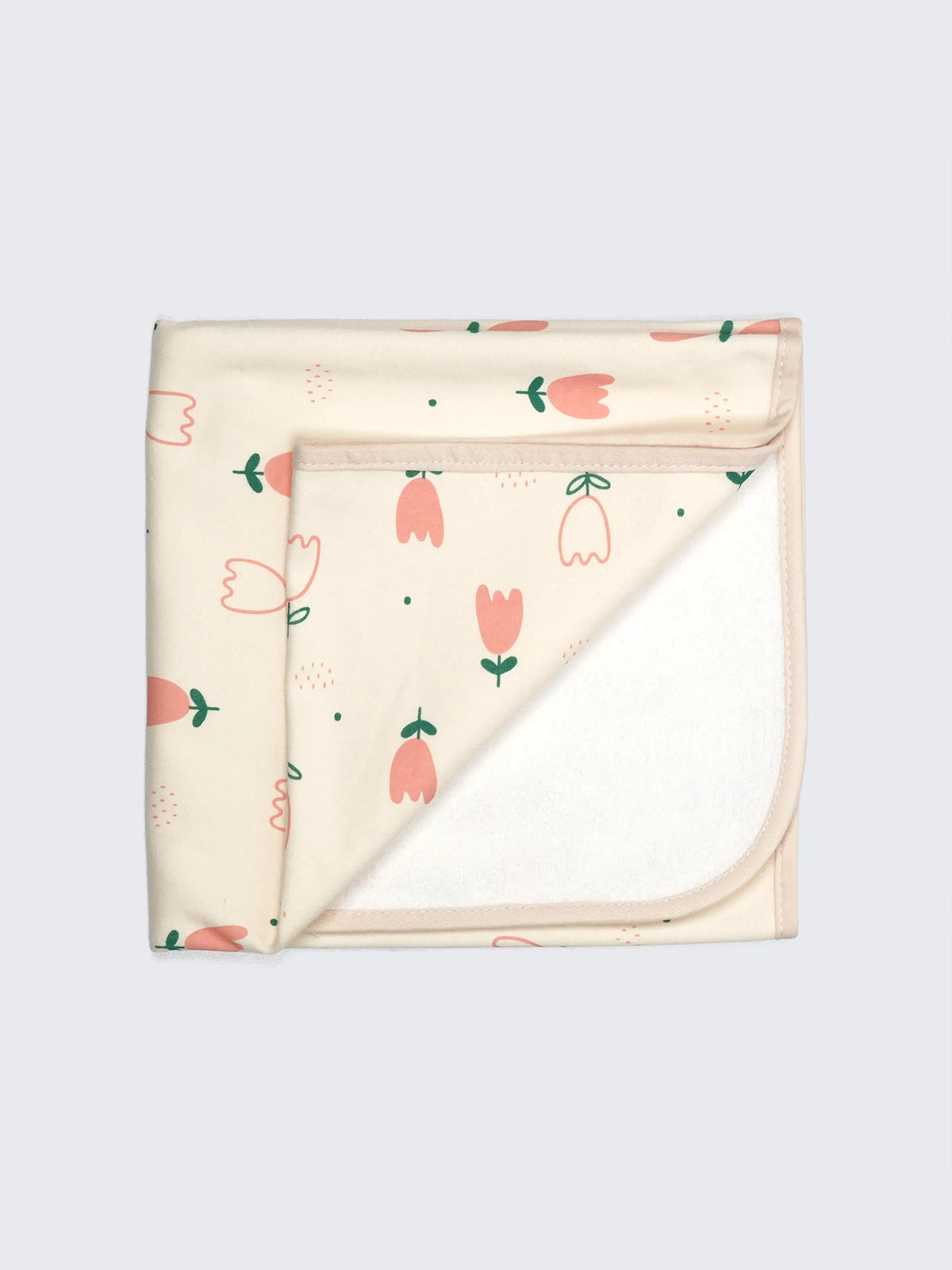 Floral Print Baby Diaper Changing Mat – Soft & Waterproof