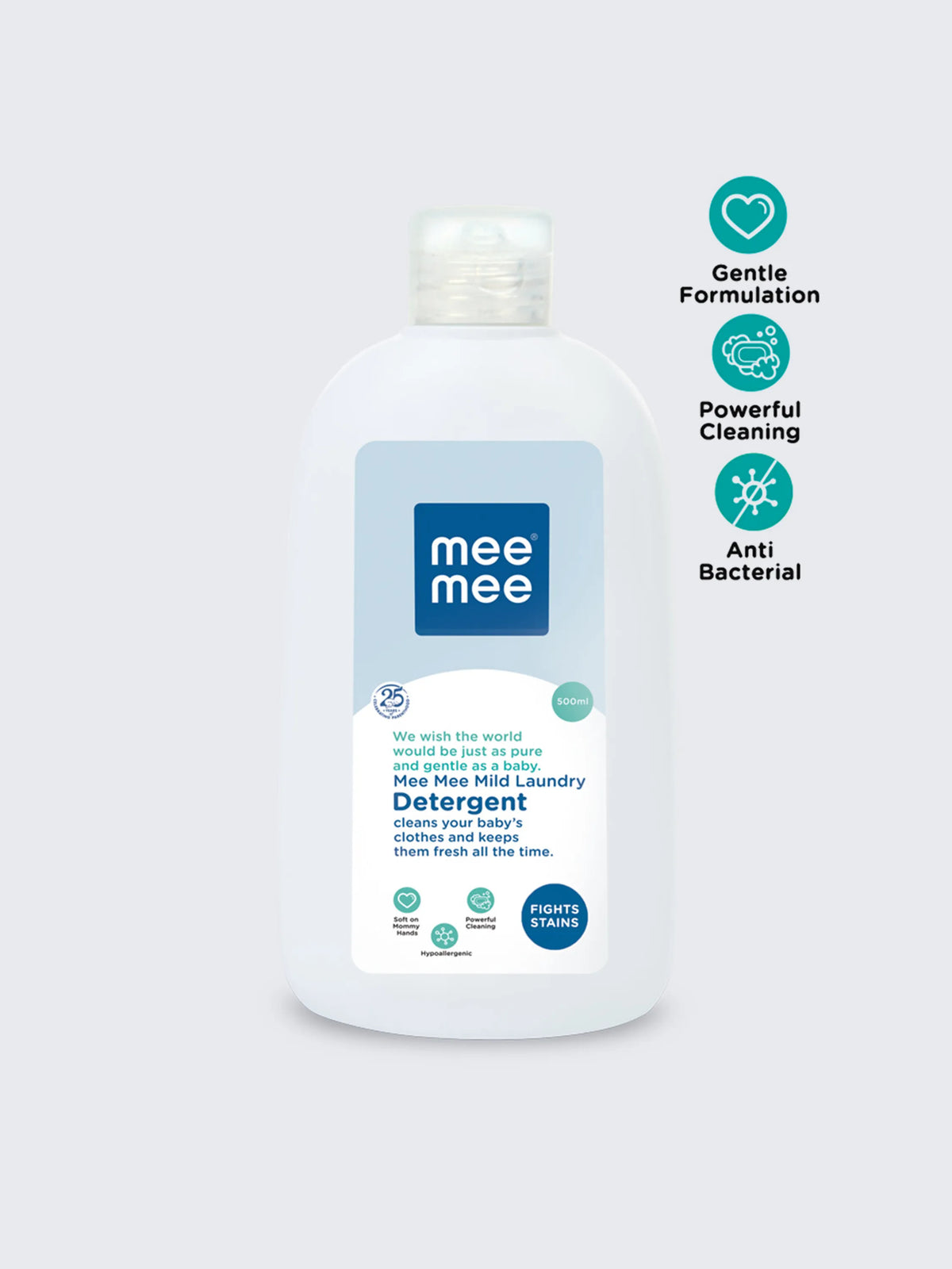 Baby Laundry Detergent – Mild & Gentle (500ml)