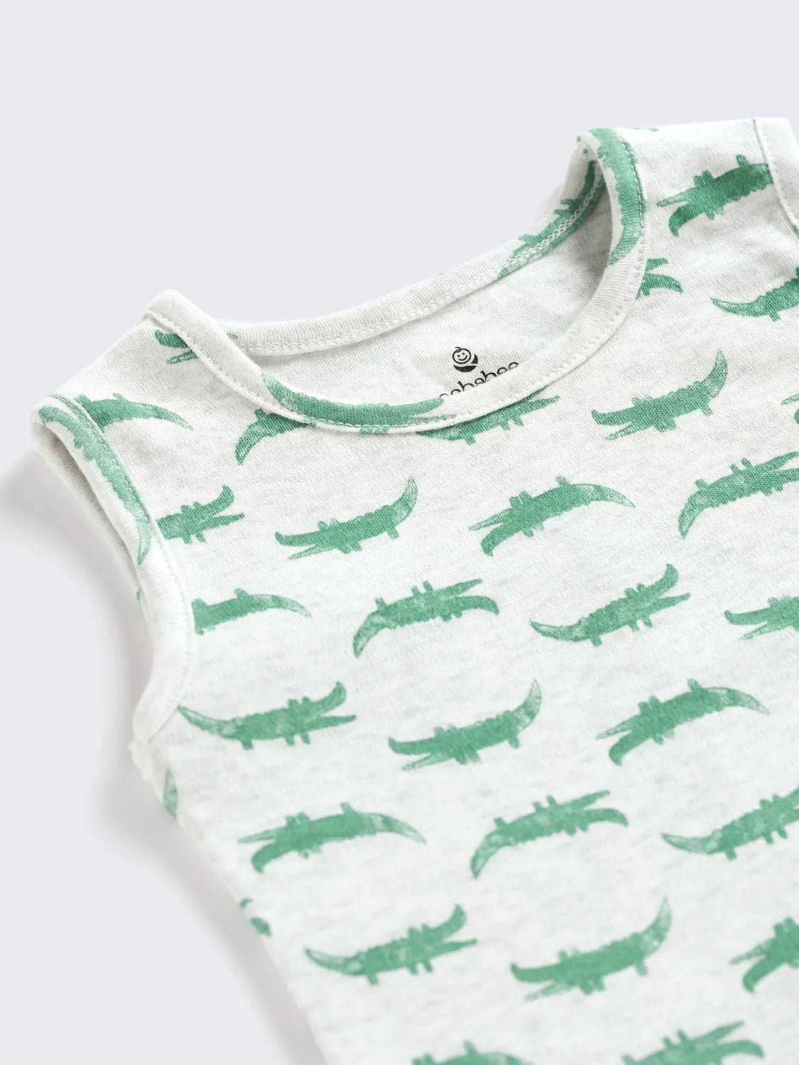 Crocs & Stripes 2-Pack Sleeveless Unisex Baby Vests