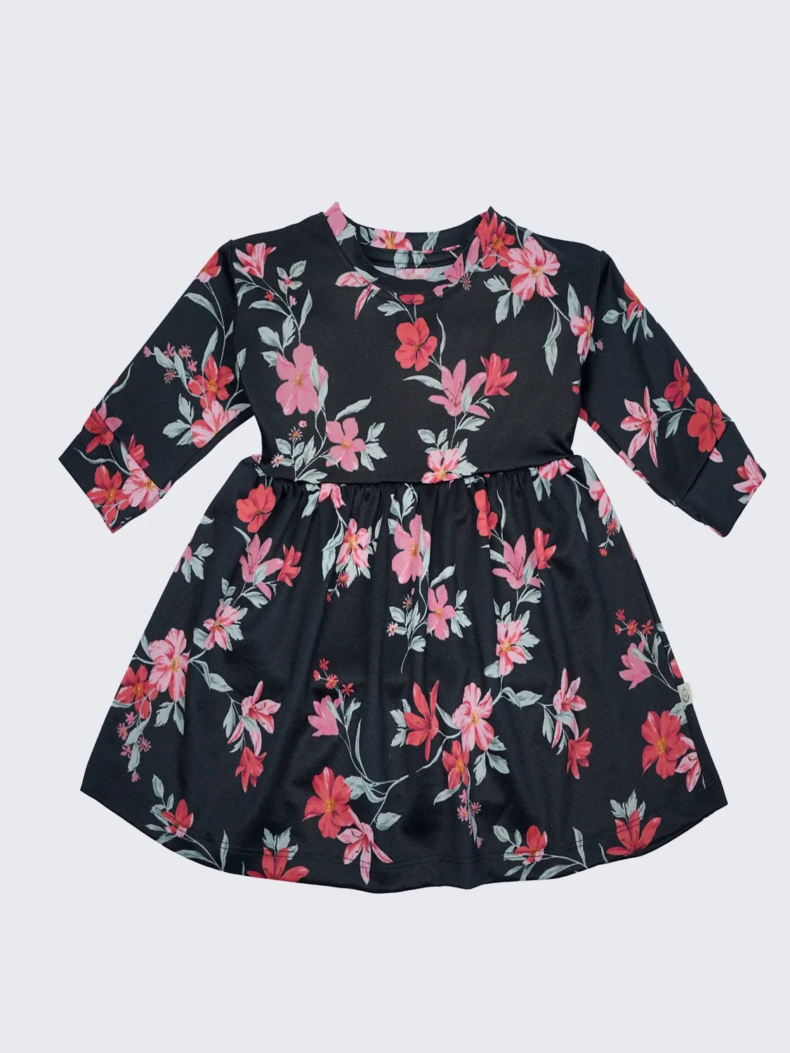 Floral Printed Full Sleeve Baby Girl Frock