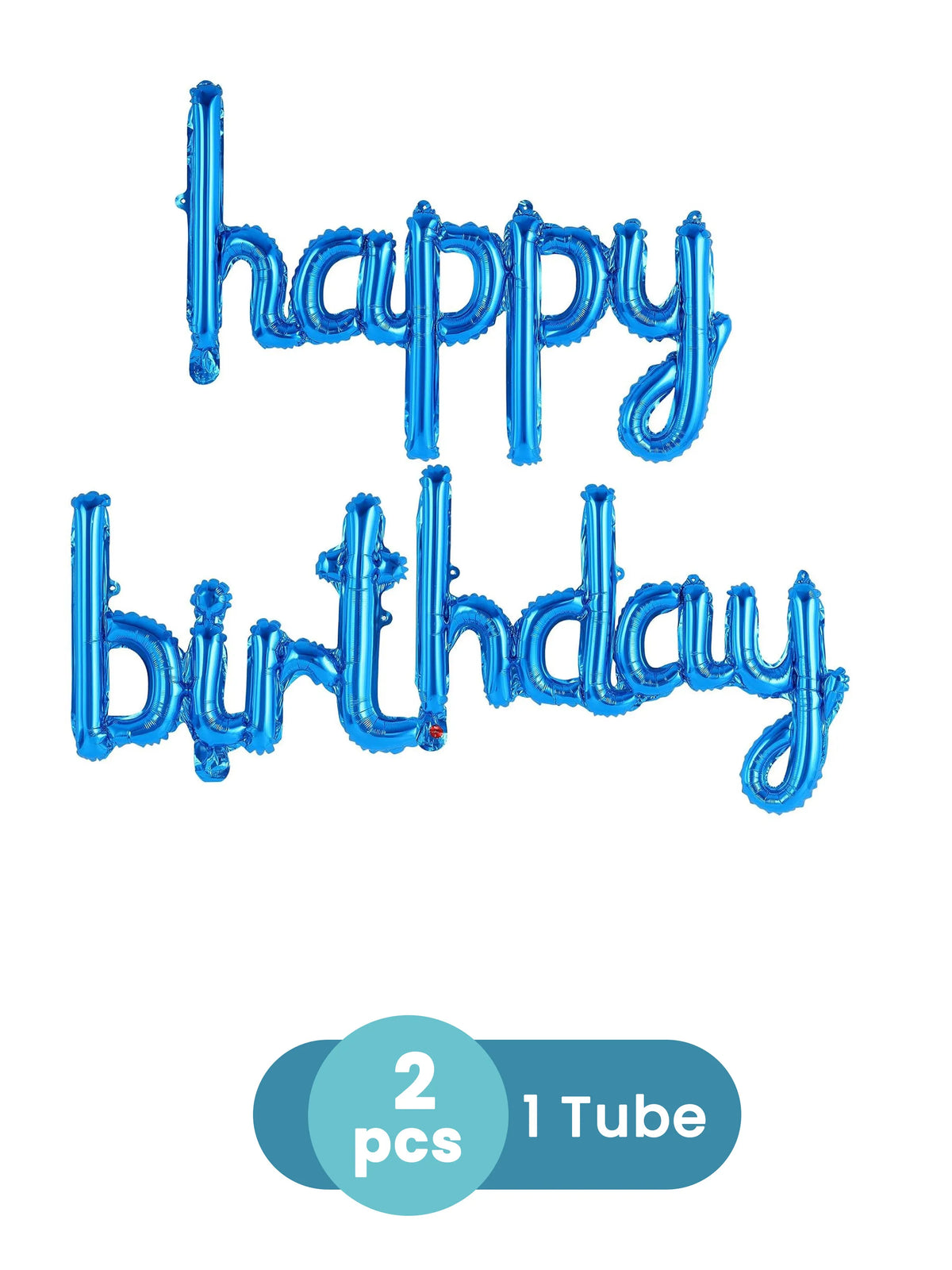 "Happy Birthday" Foil Balloon Banner