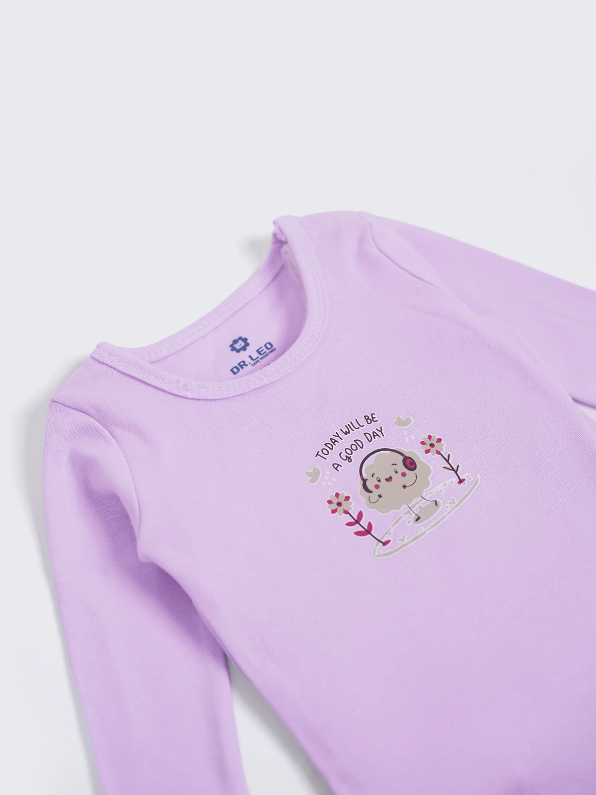 Baby Full Sleeve Bodysuit 2 Piece Combo - 0-3 Months