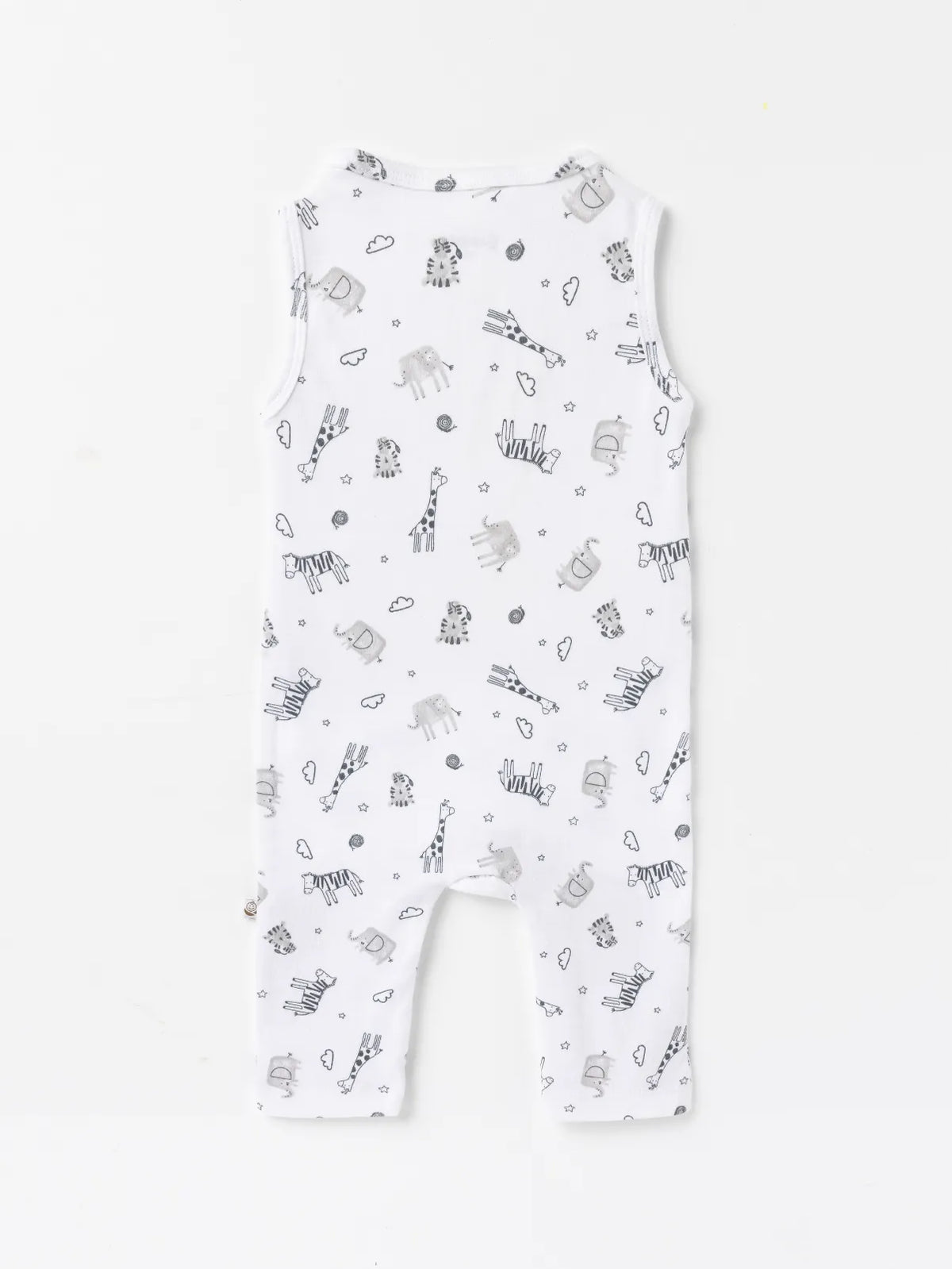 SOFT COTTON DUNGAREE SLEEVELESS