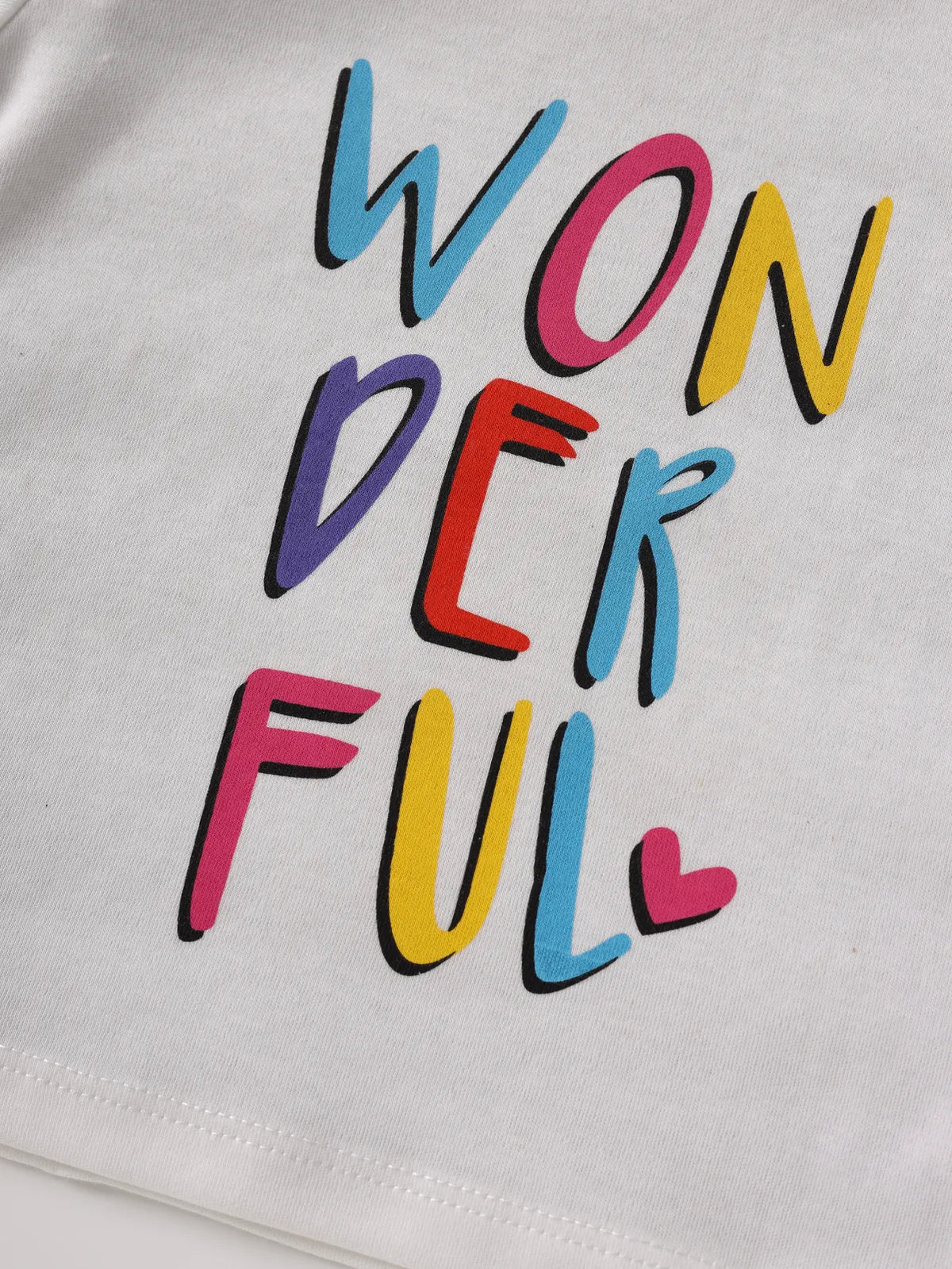 Wonderful graphic tee for baby girl