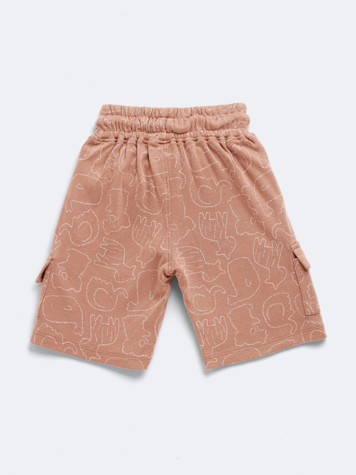 Boys Printed Cargo Shorts