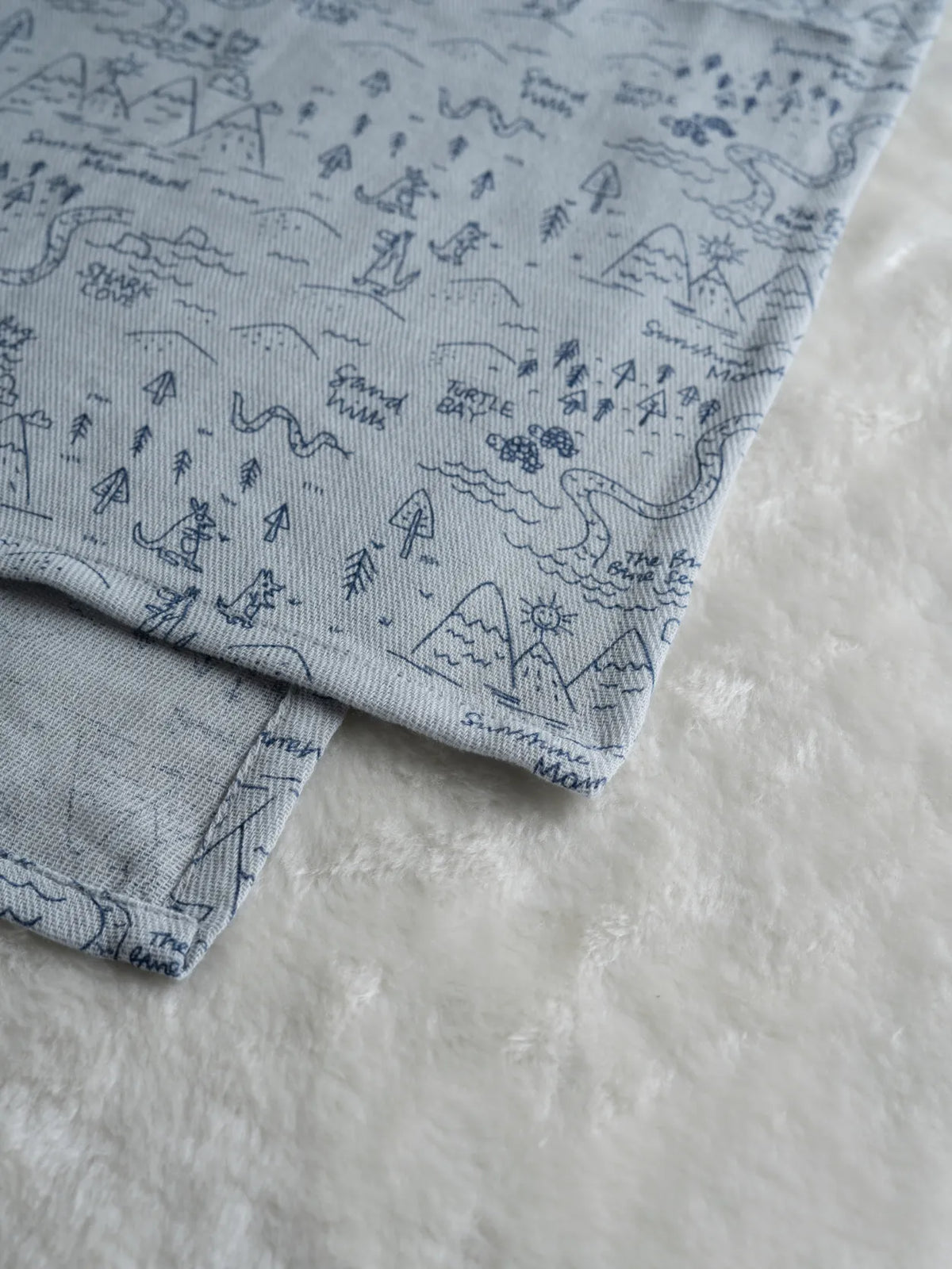 COTTON MUSLIN SWADLE WRAP 3PCS