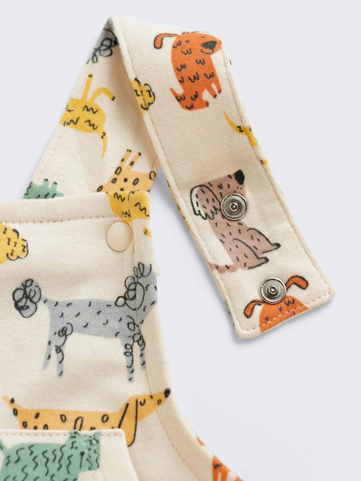 Playful Pups Cotton Dungaree