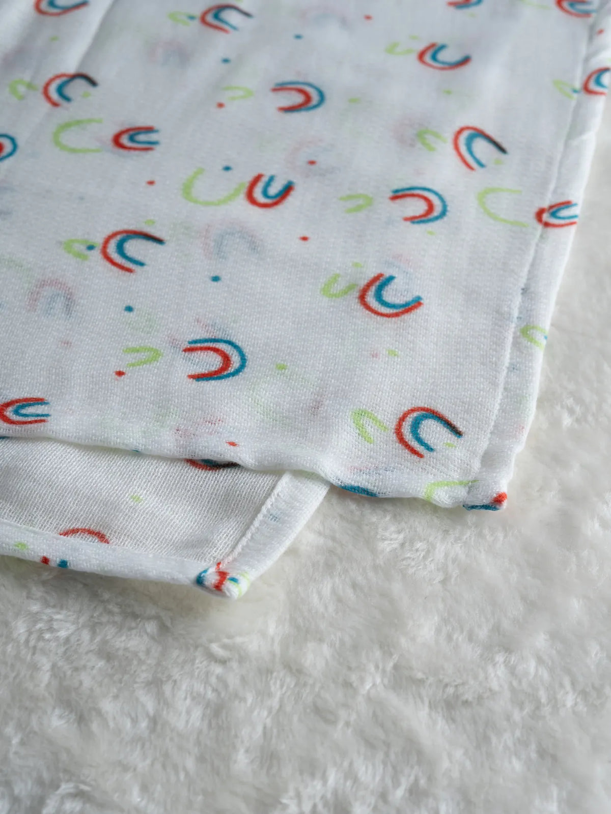 COTTON MUSLIN SWADLE WRAP 3PCS