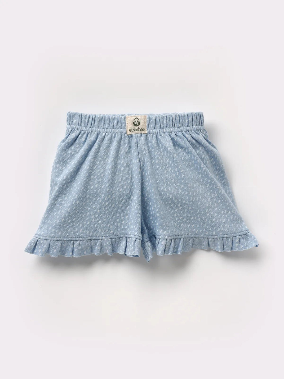 Full sleeve blue frill set for baby girl