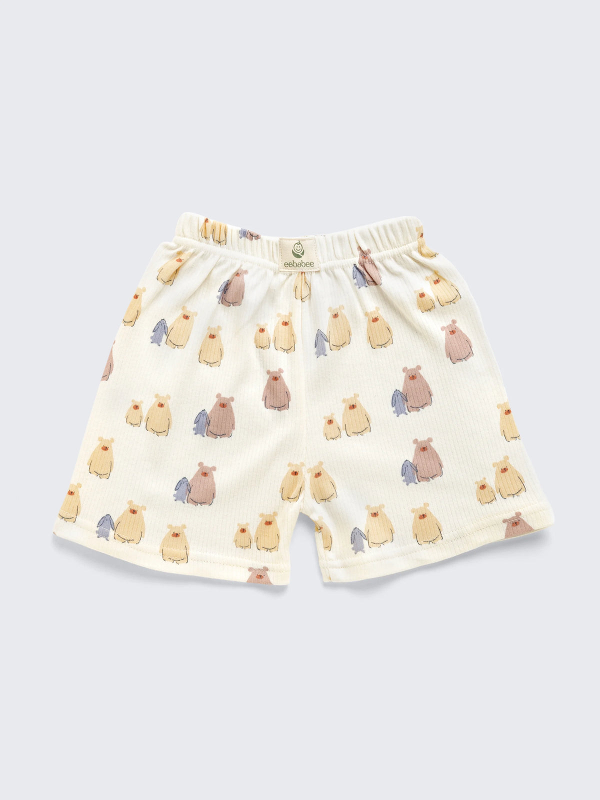 Cute Animal Print Toddler Two-Piece Shorts Set