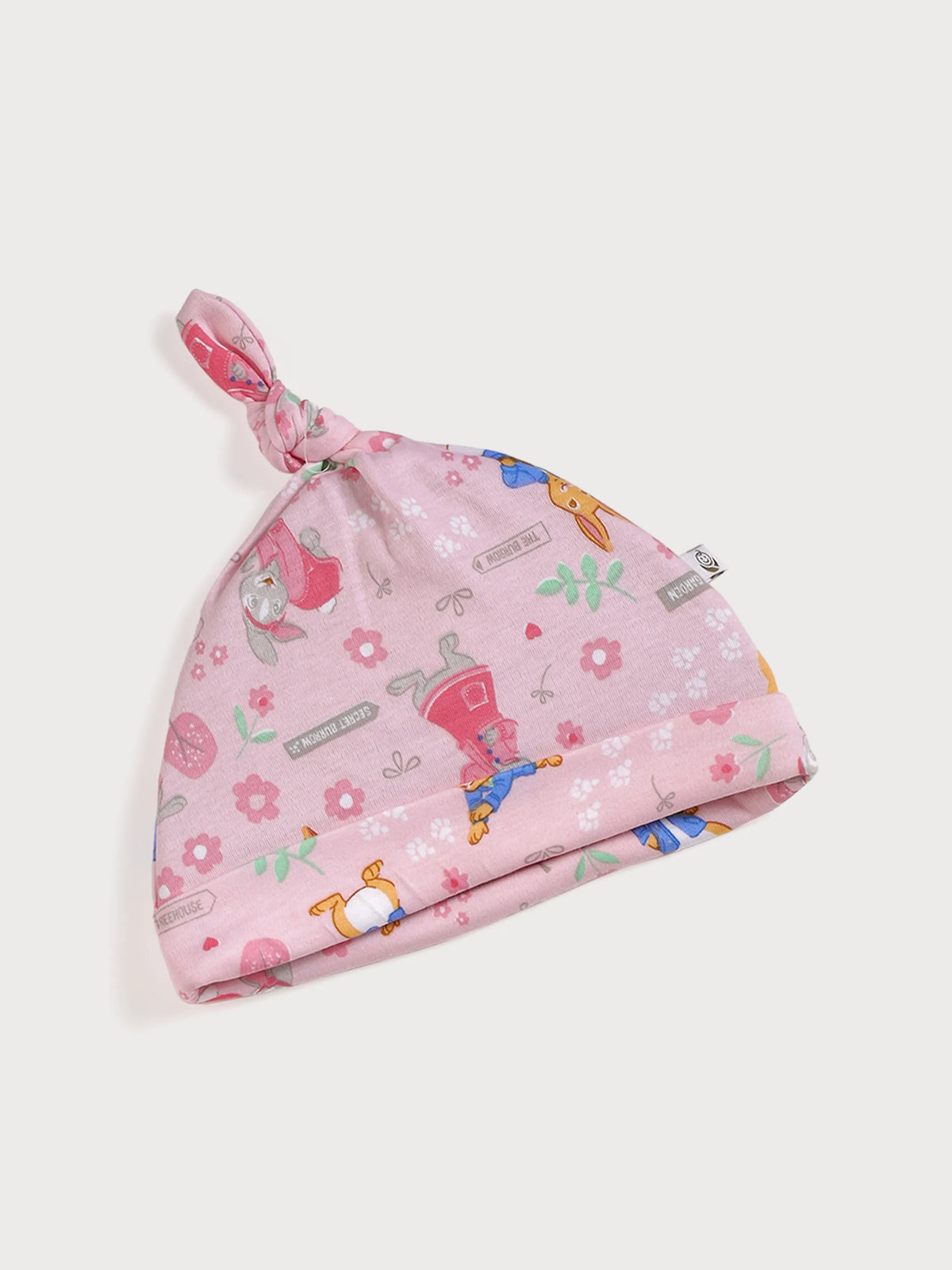 5 Pc Combo Baby & Kids Knot Caps 0-3 Months