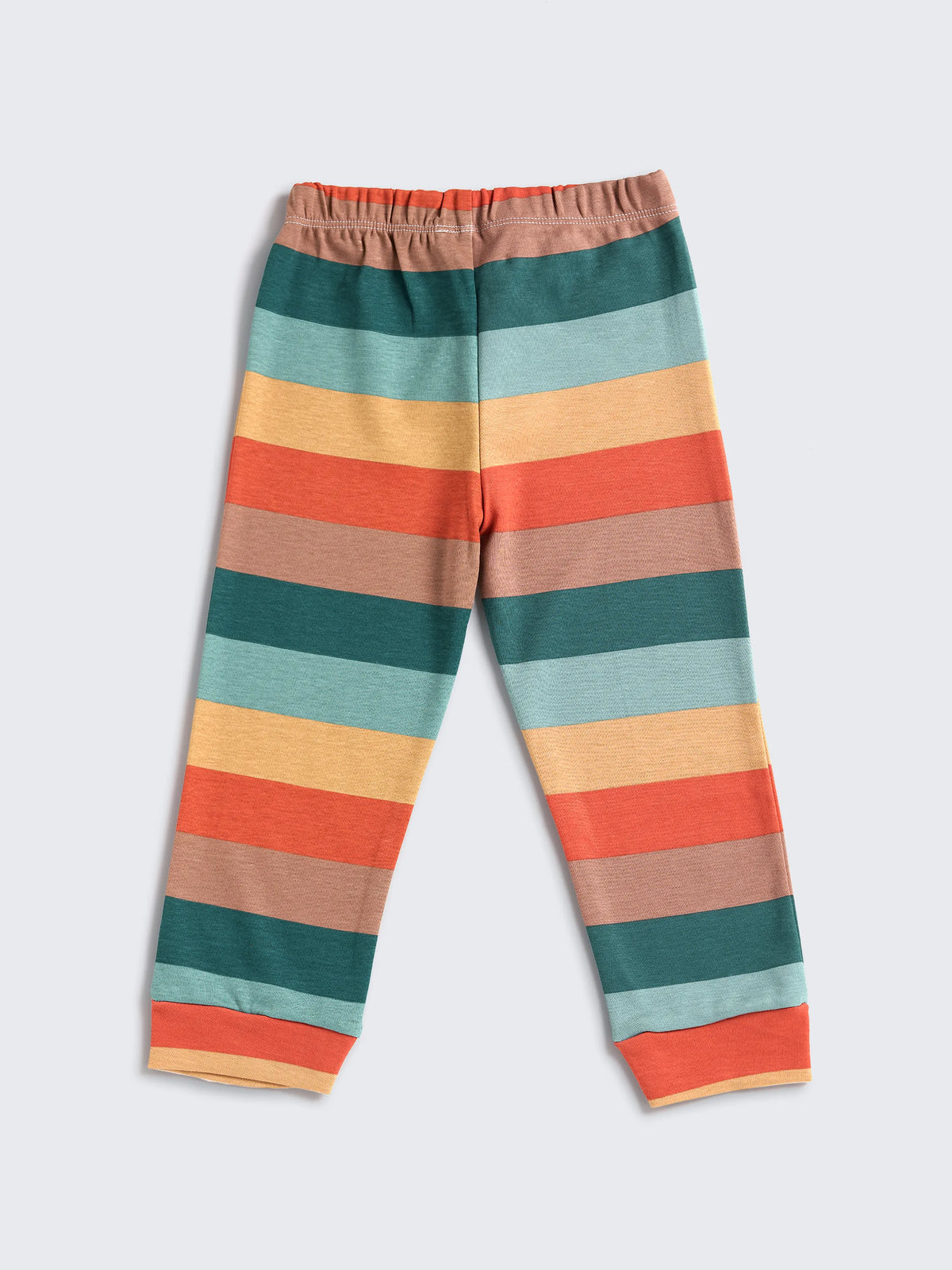 cozy striped pajama set