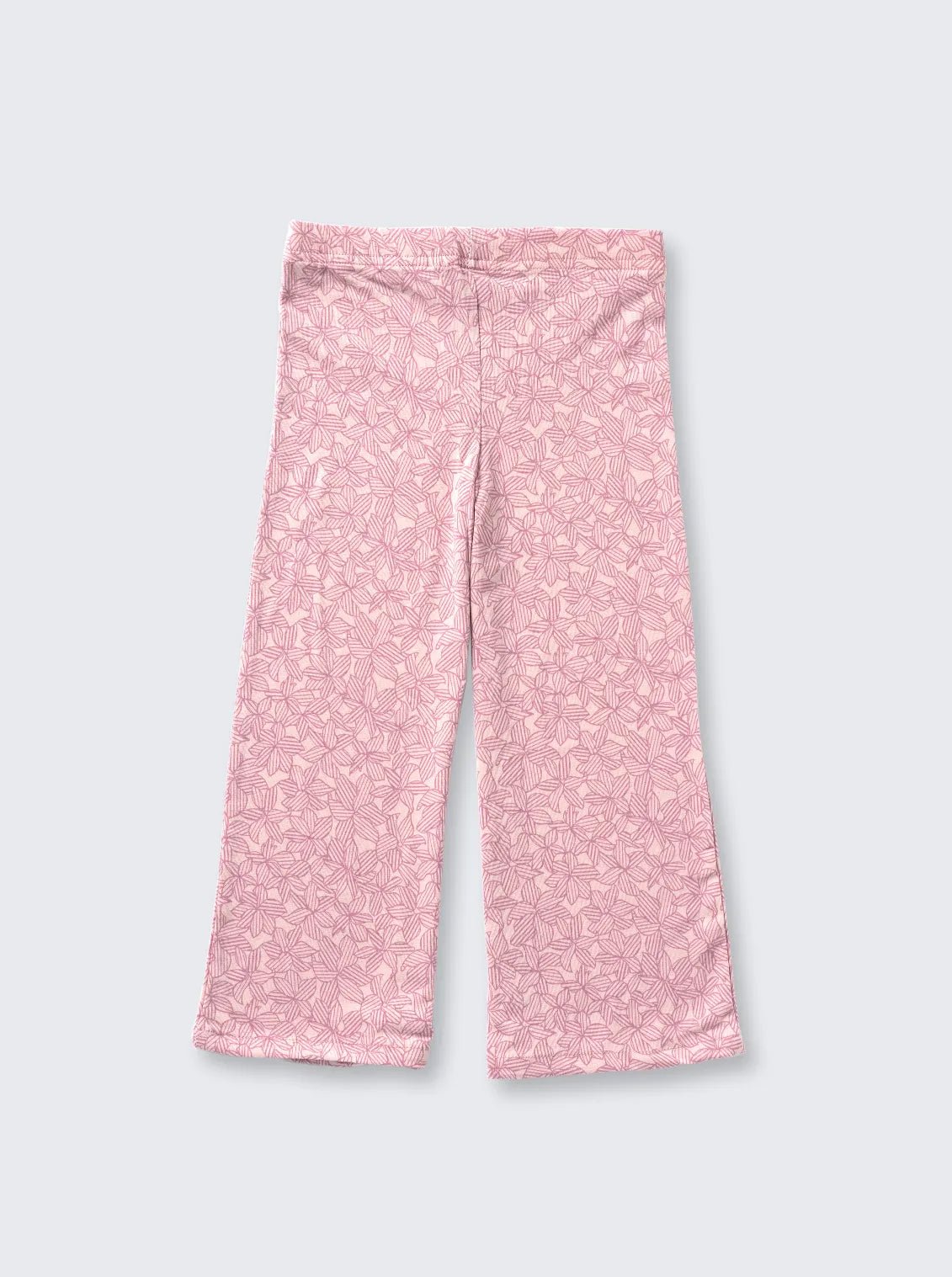 Pink Petal Printed Comfy Co-ord Set for Girls