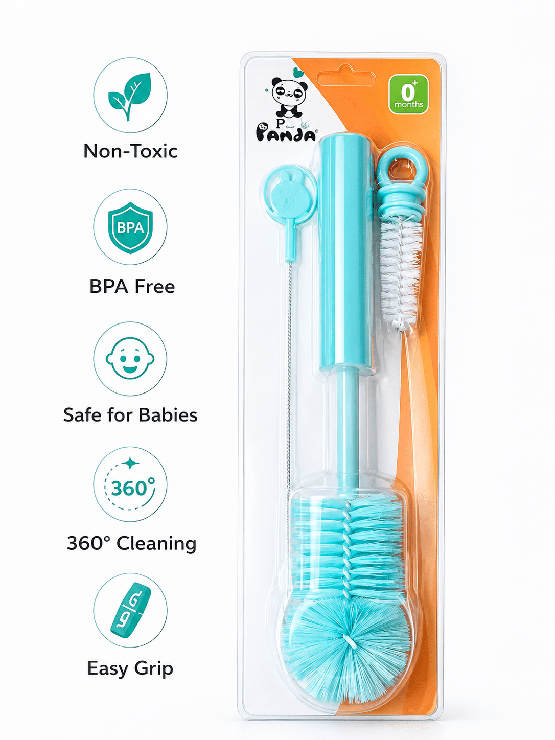 Baby Bottle Cleaning Brush Set