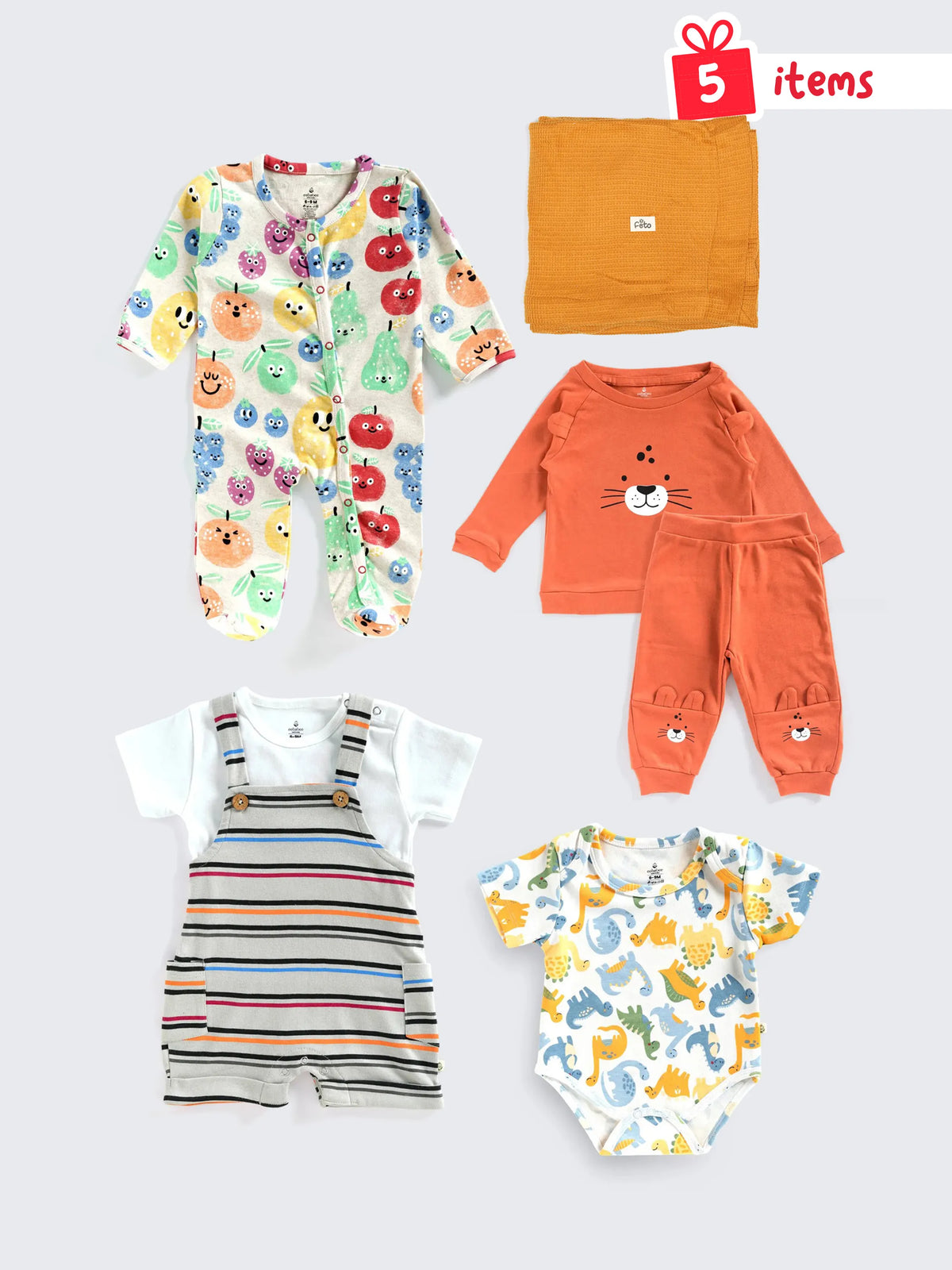 Snuggle Soft Baby Essentials Bundle (5-Piece)