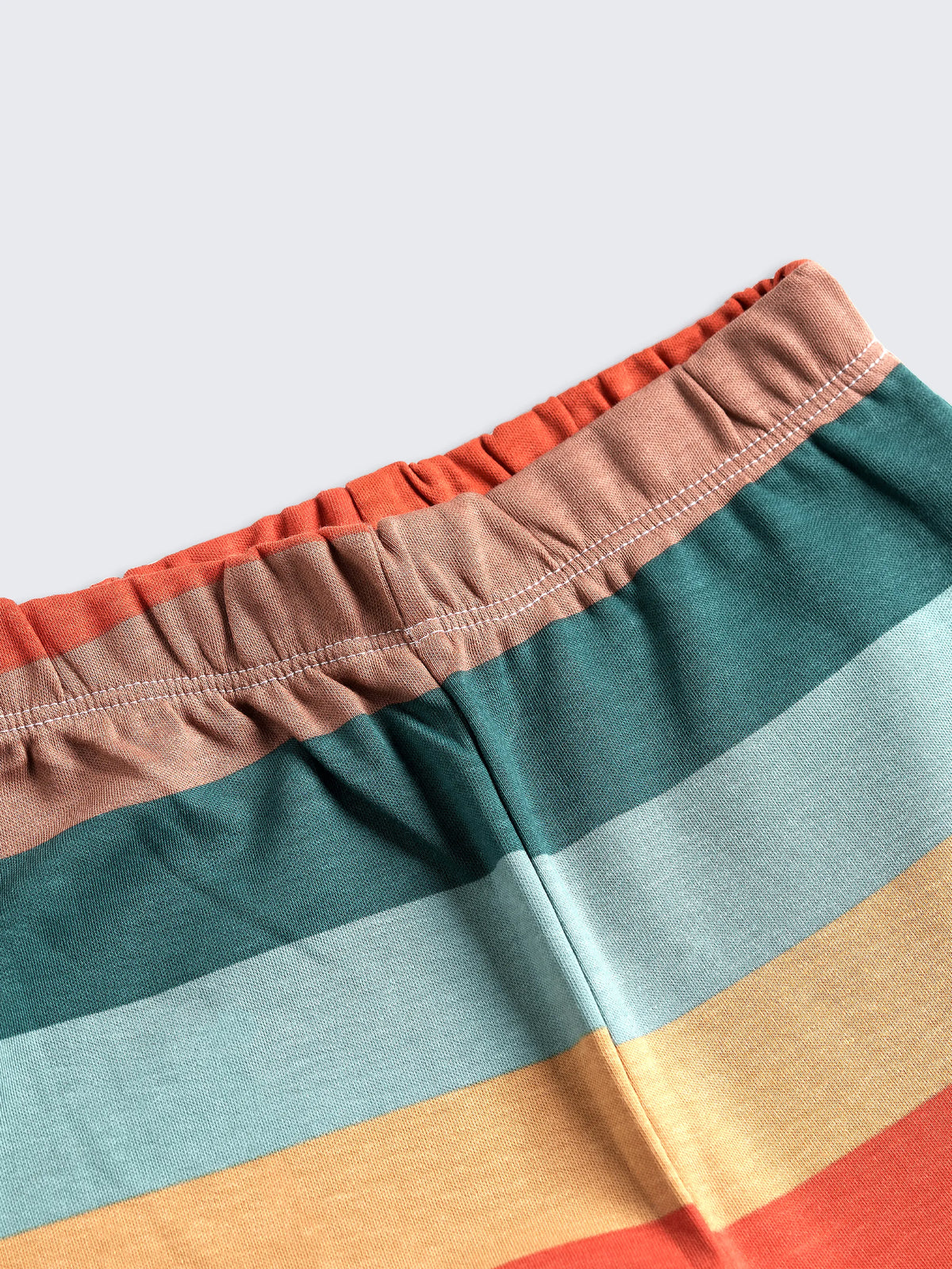 cozy striped pajama set