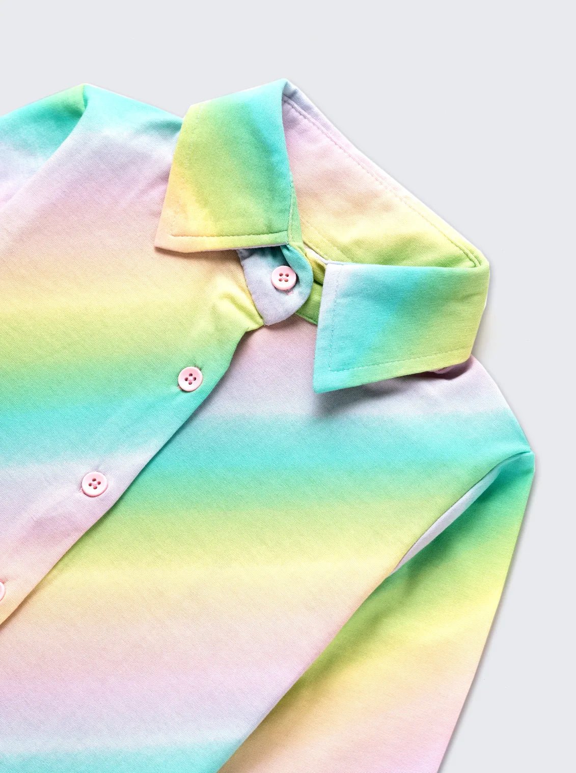 Girls Rainbow Pastel Comfy Co-ord Set