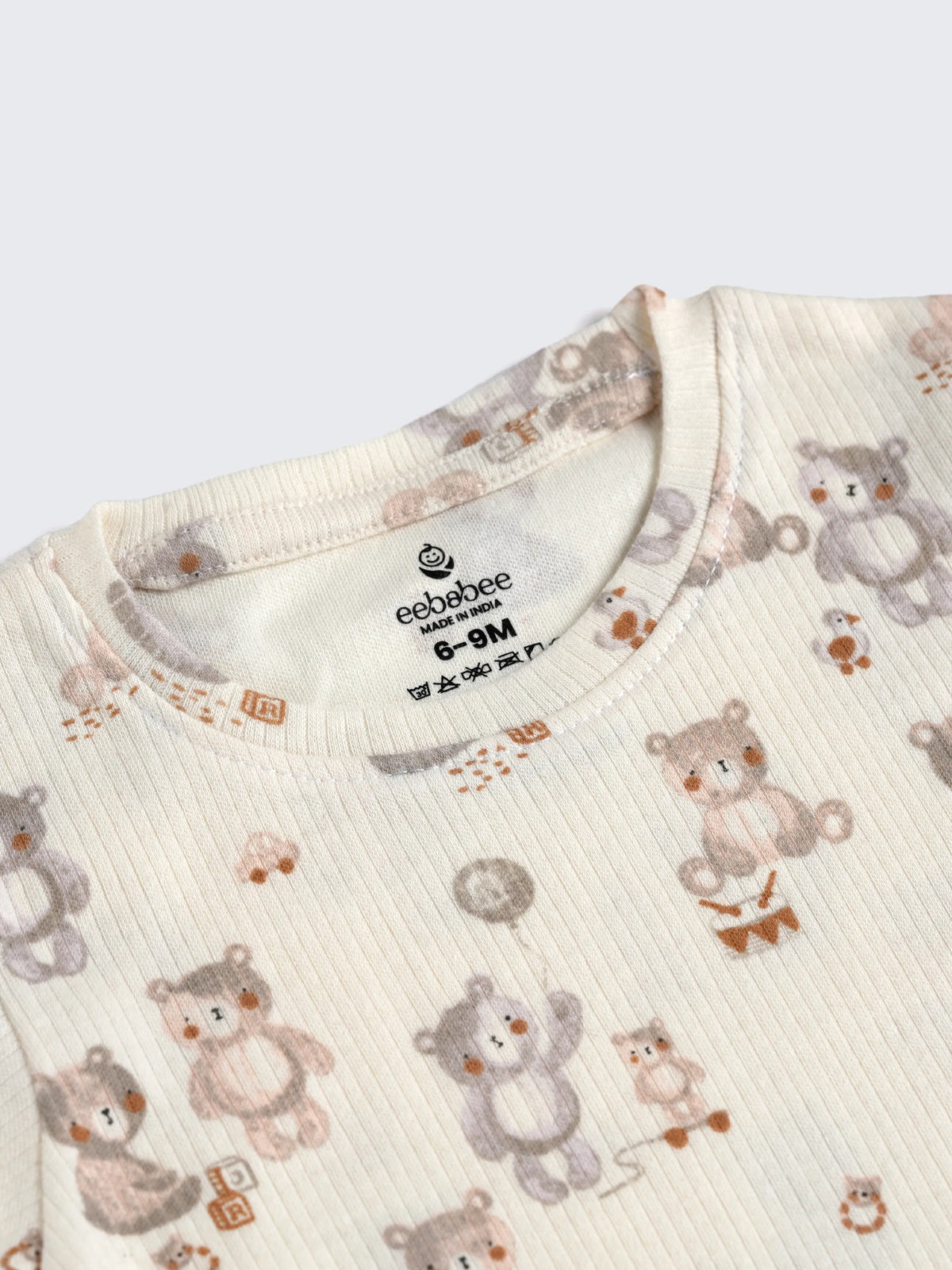Cuddle Time Bear Pajama Set