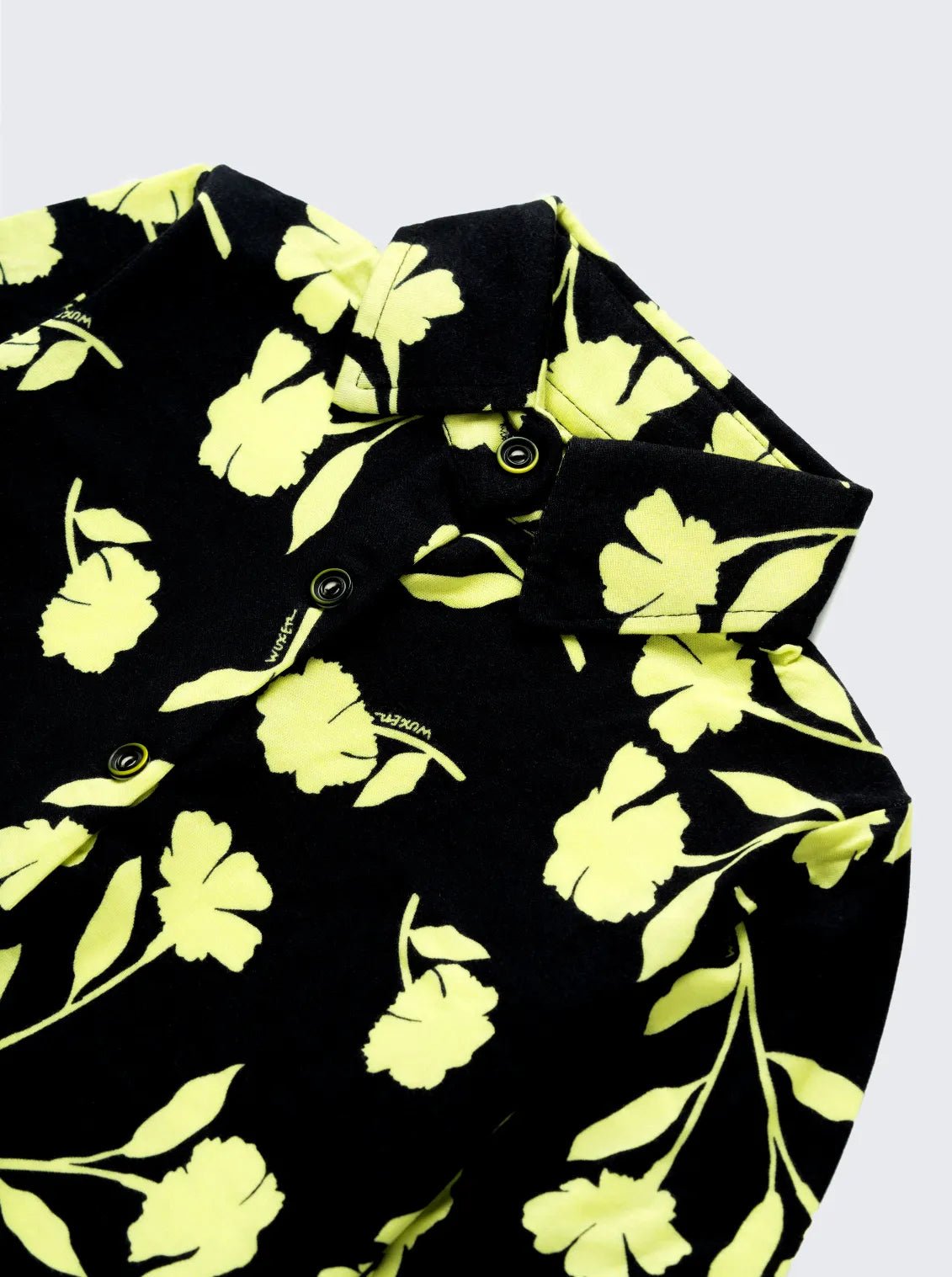 Girls Black & Neon Floral Co-ord Comfy Set