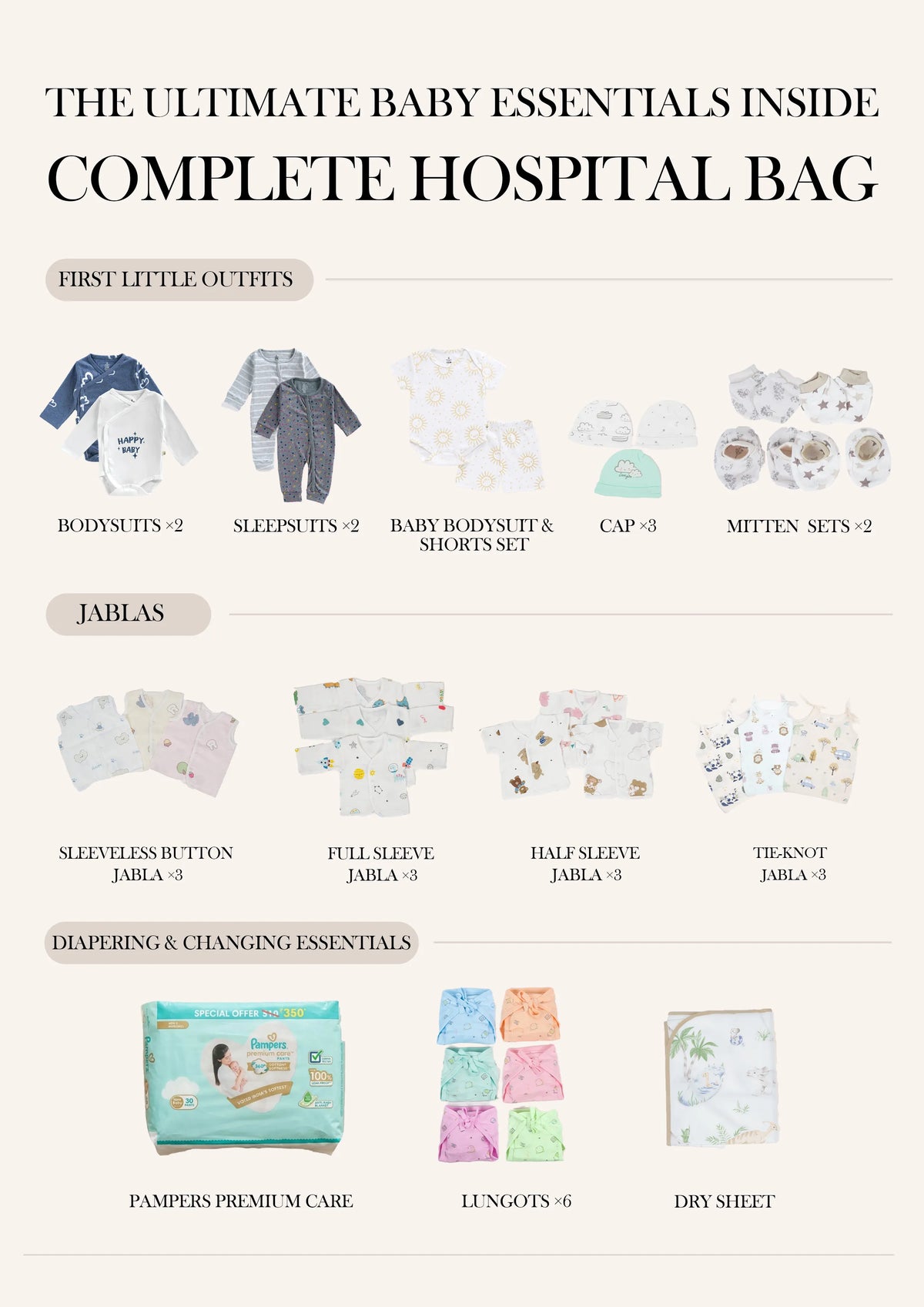 Complete Hospital Bag