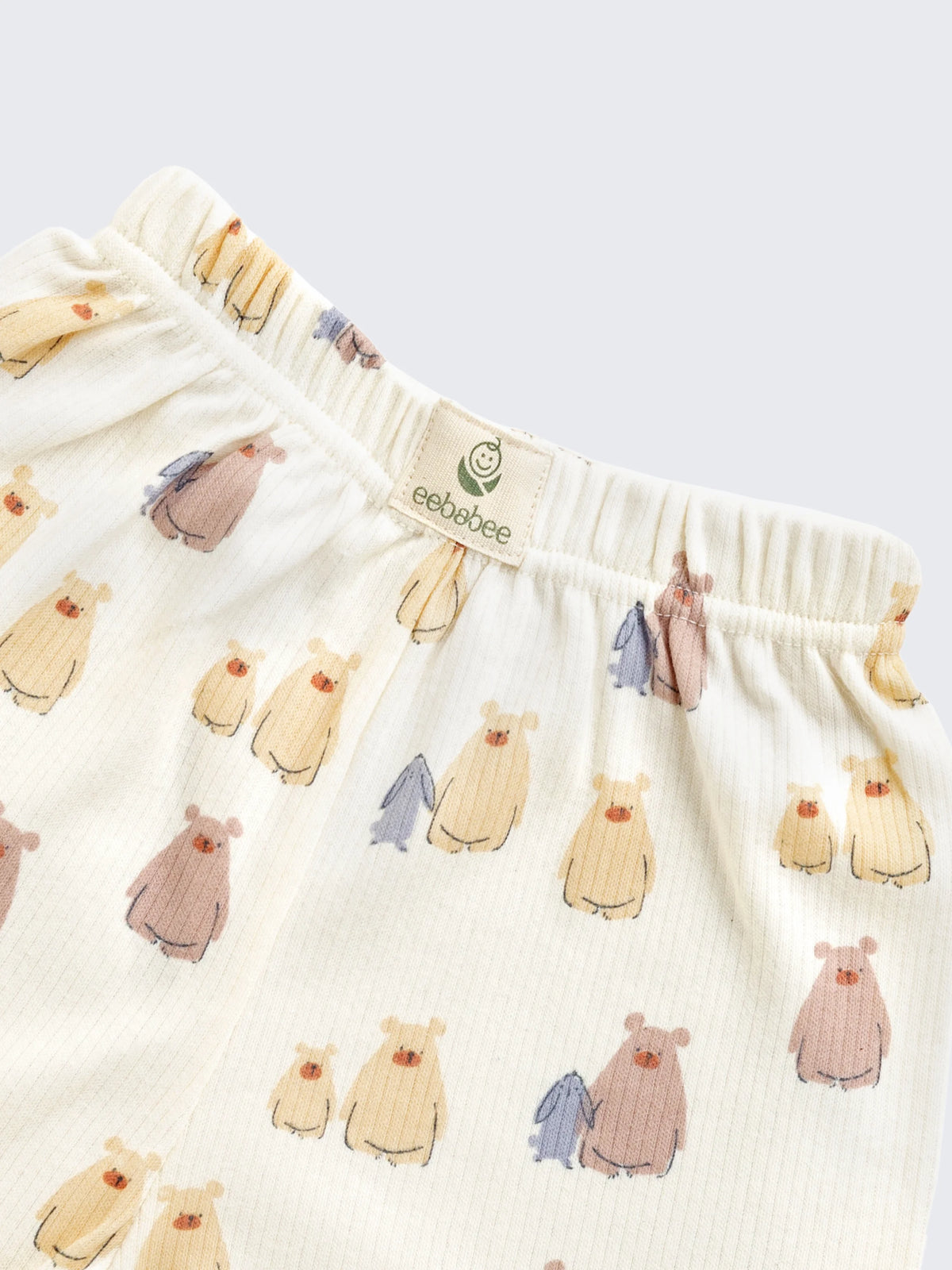 Cute Animal Print Toddler Two-Piece Shorts Set