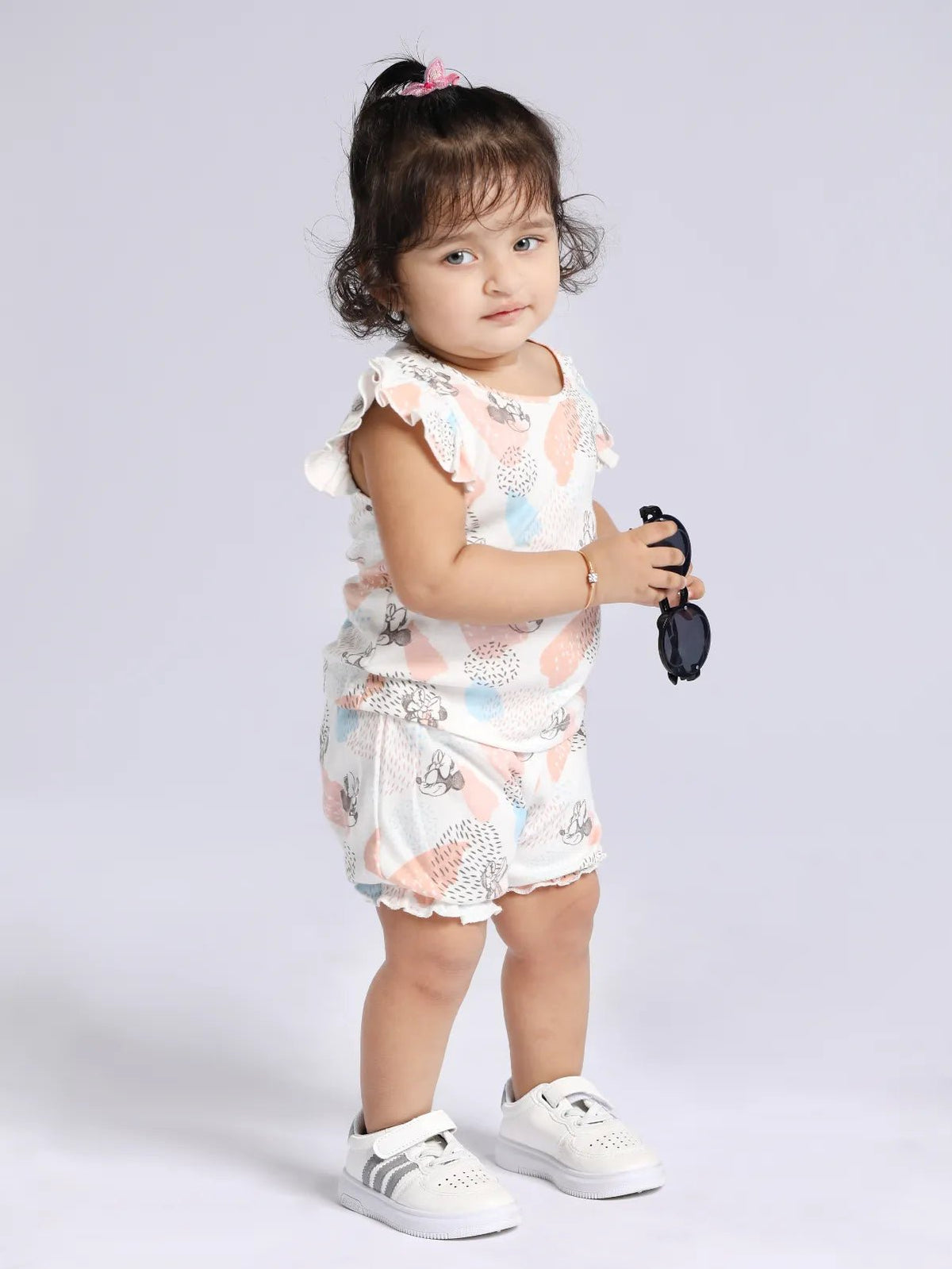 GIRLS HALF SLEEVE NIGHT SUIT