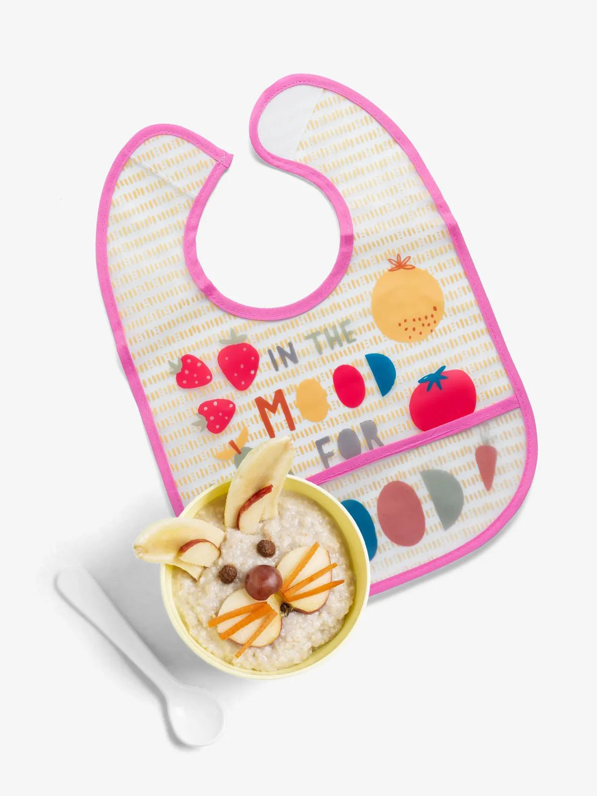 Pink & grey Baby bibs combo for baby boys & girls