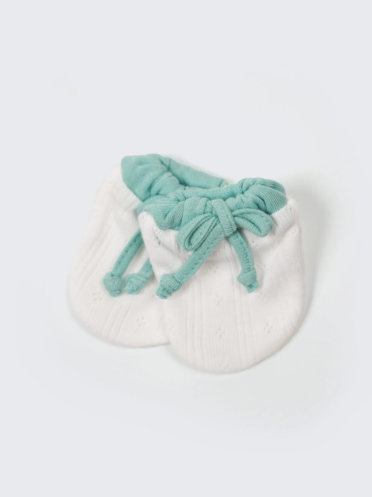 Baby Booties & Mittens Combo Set – 3 Pairs