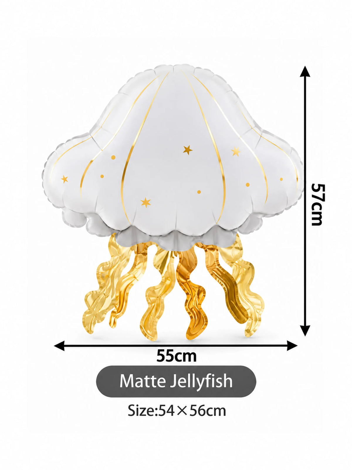 Ocean Theme Foil Balloon Set – 10 Pcs, Sea Animals