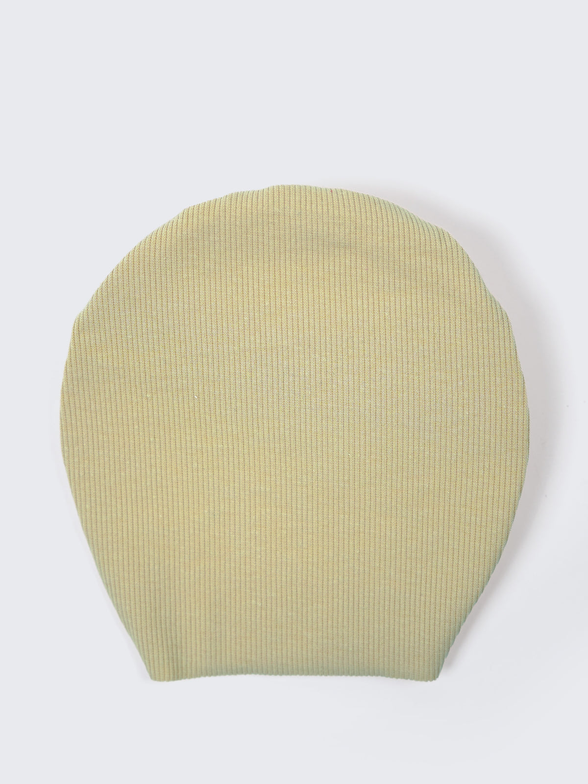 Baby Girls Turban Headwrap – White & Beige