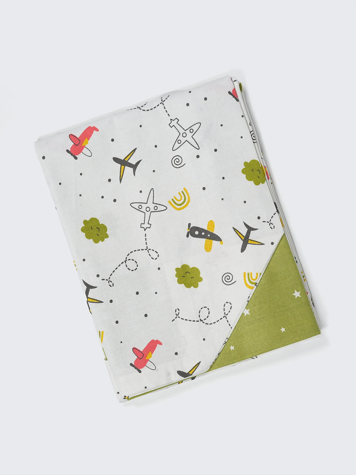 TSG Mix & Match Cotton Baby Thottil/Jhula/Cradle - Airplane
