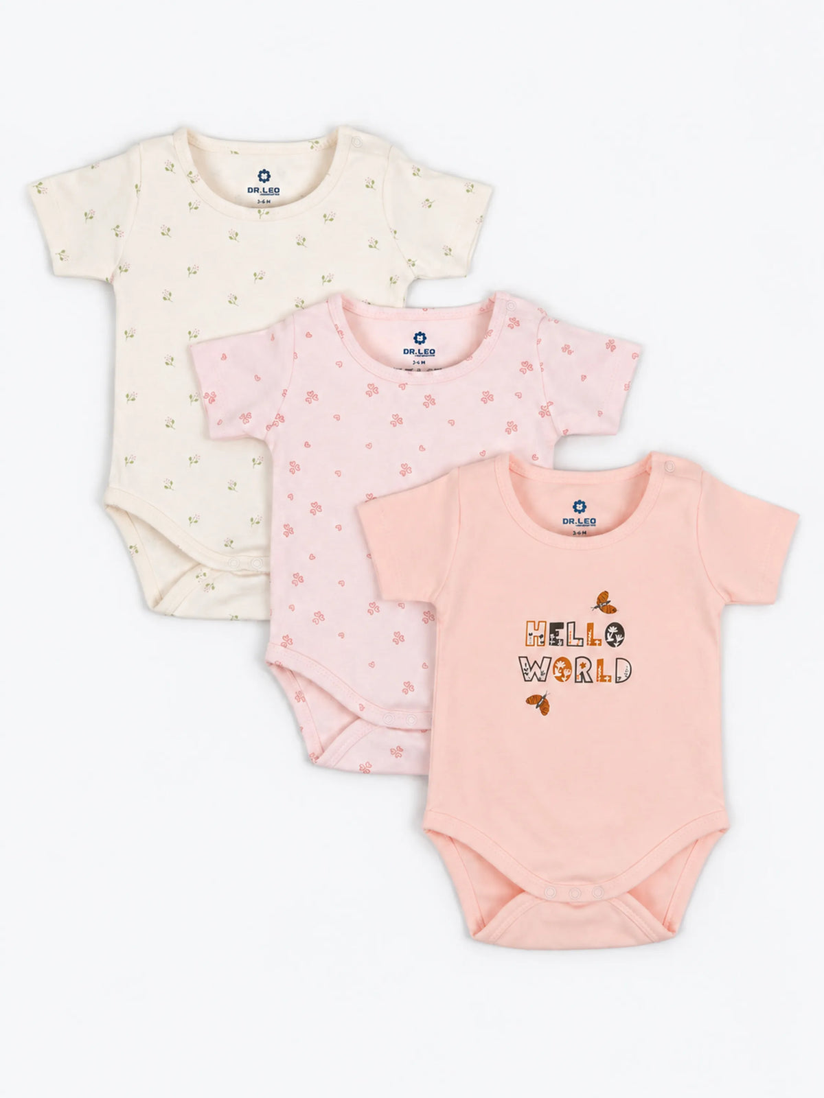Baby Bodysuit 3 Piece Combo